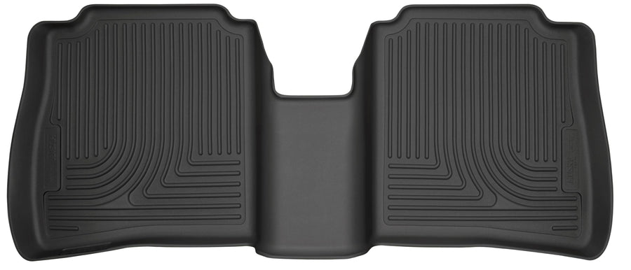 Weatherbeater Husky Liners Floor Mats | Fits 2014-2019 Nissan Sentra | 2nd Row, 1-pc Black - 16941