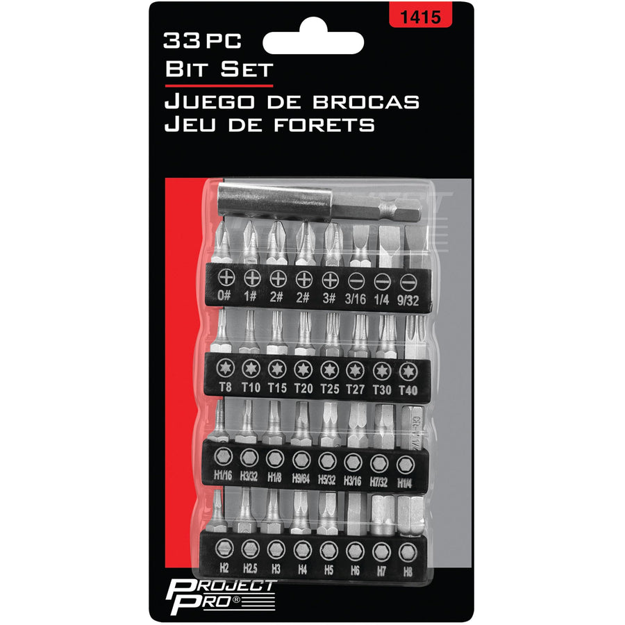 1415 Performance Tool 83-Piece Security Bit Set with SAE and Metric Hex Bit Sizes, Star and Phillips Bits Included