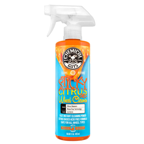 Chemical Guys Sticky Citrus CLD10516 Wheel Cleaner Gel, (Safe For All Wheel Types) Works on Cars, Trucks, SUVs, Motorcycles, RVs & More, 16 fl oz