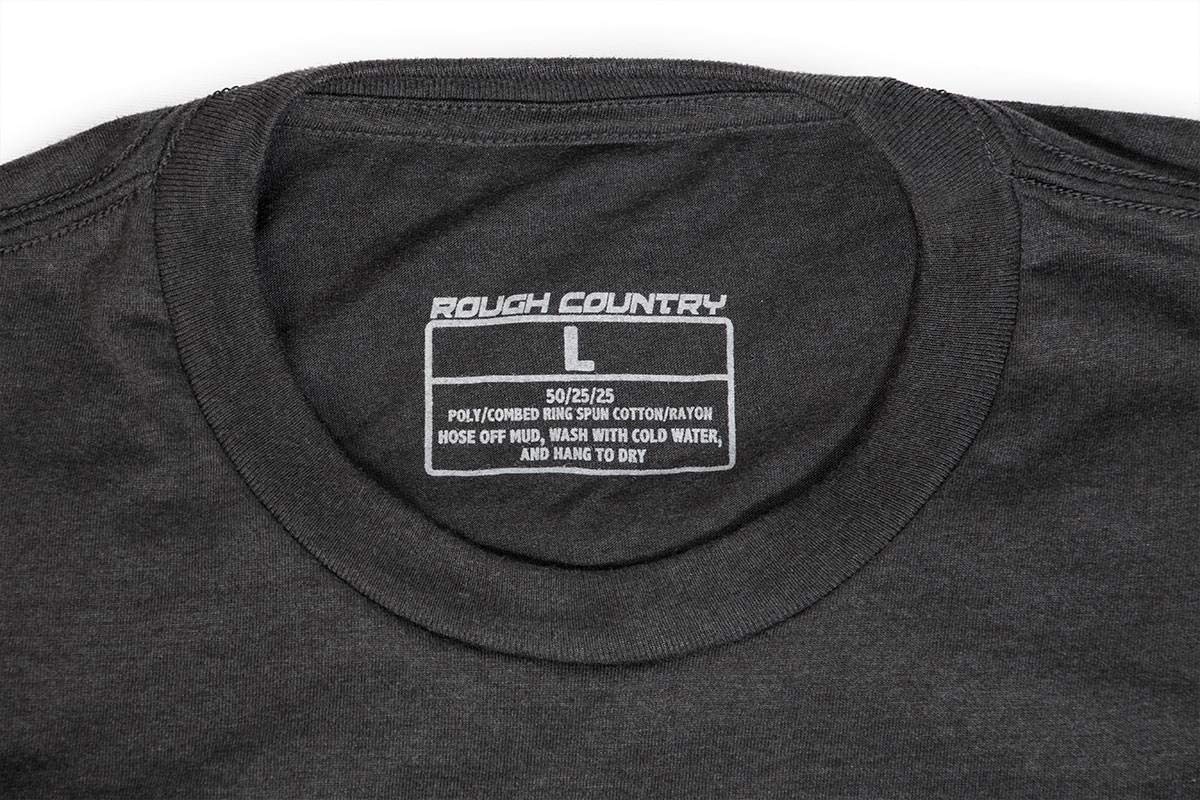 Born & Raised Rough Country T-Shirt | Black | LG - 84081LG