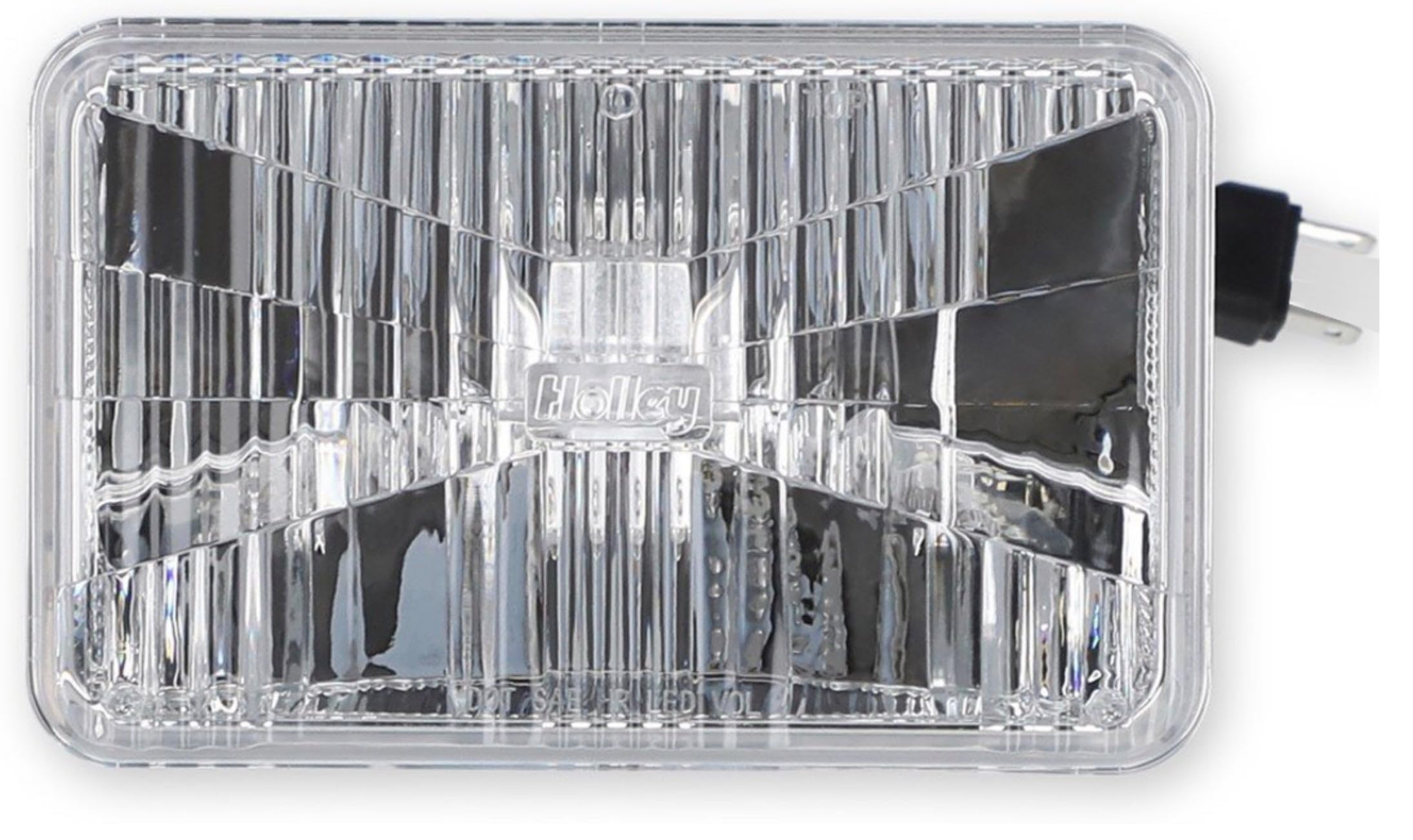 Holley LFRB121 RetroBright 4x6 High Beam LED Headlight - Classic White (3000K)