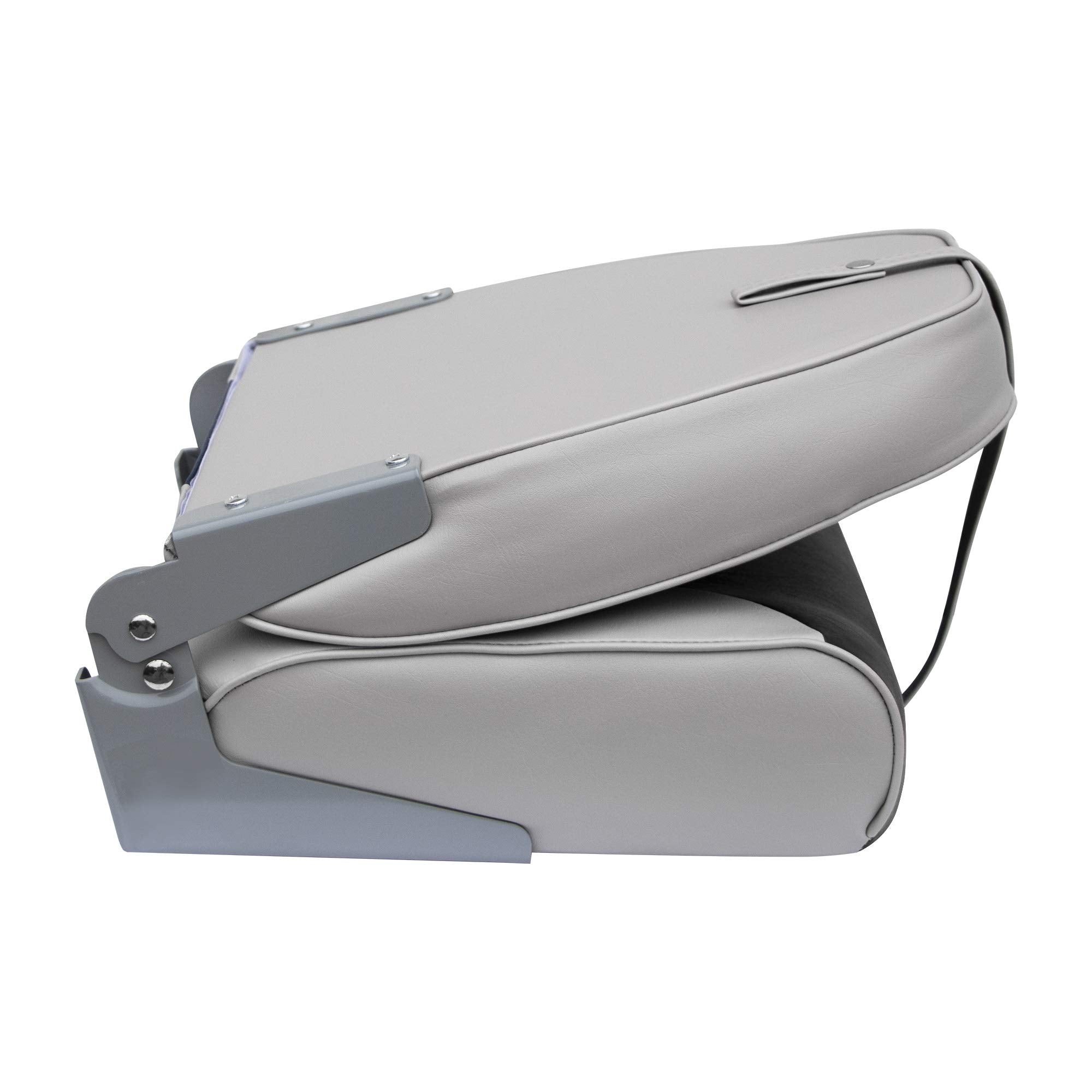 8WD588PLS-664 Wise Standard High Back Boat Seat, Grey/Charcoal