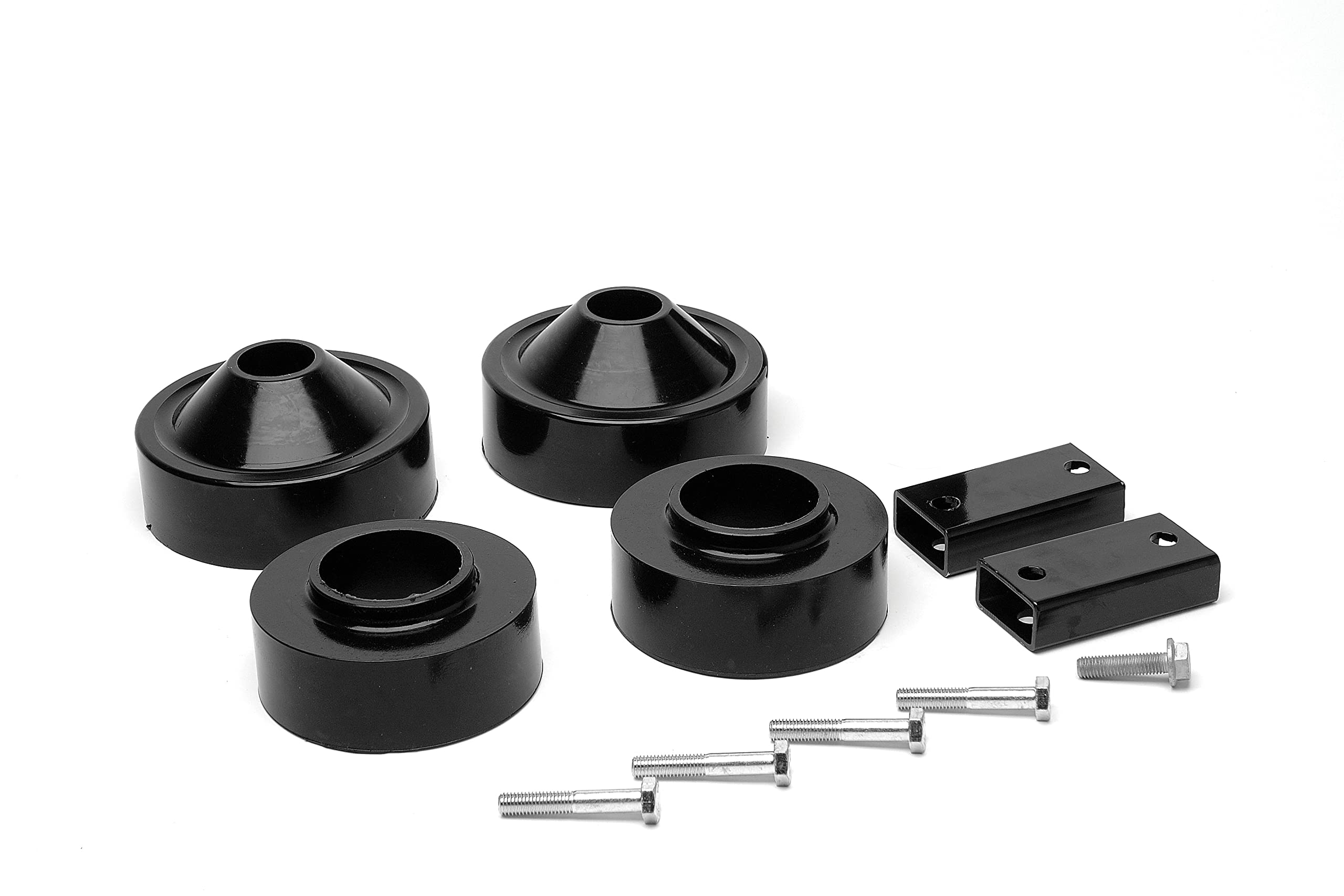 Daystar Lift Kit 1 3/4" (Front & Rear Coil Spacers) Compatible with/Replacement for 2007-2018 Jeep Wrangler JK 2WD/4WD