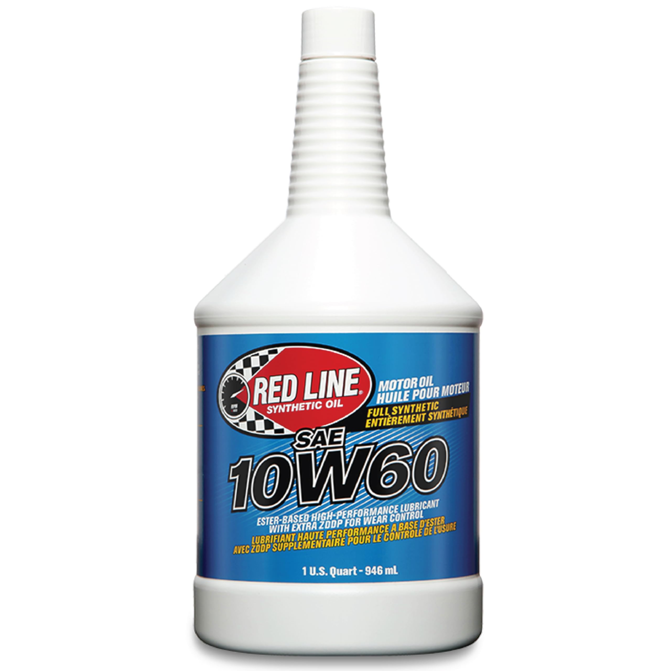 SAE 10W60 Red Line Fully Synthetic Motor Oil - 1 Quart