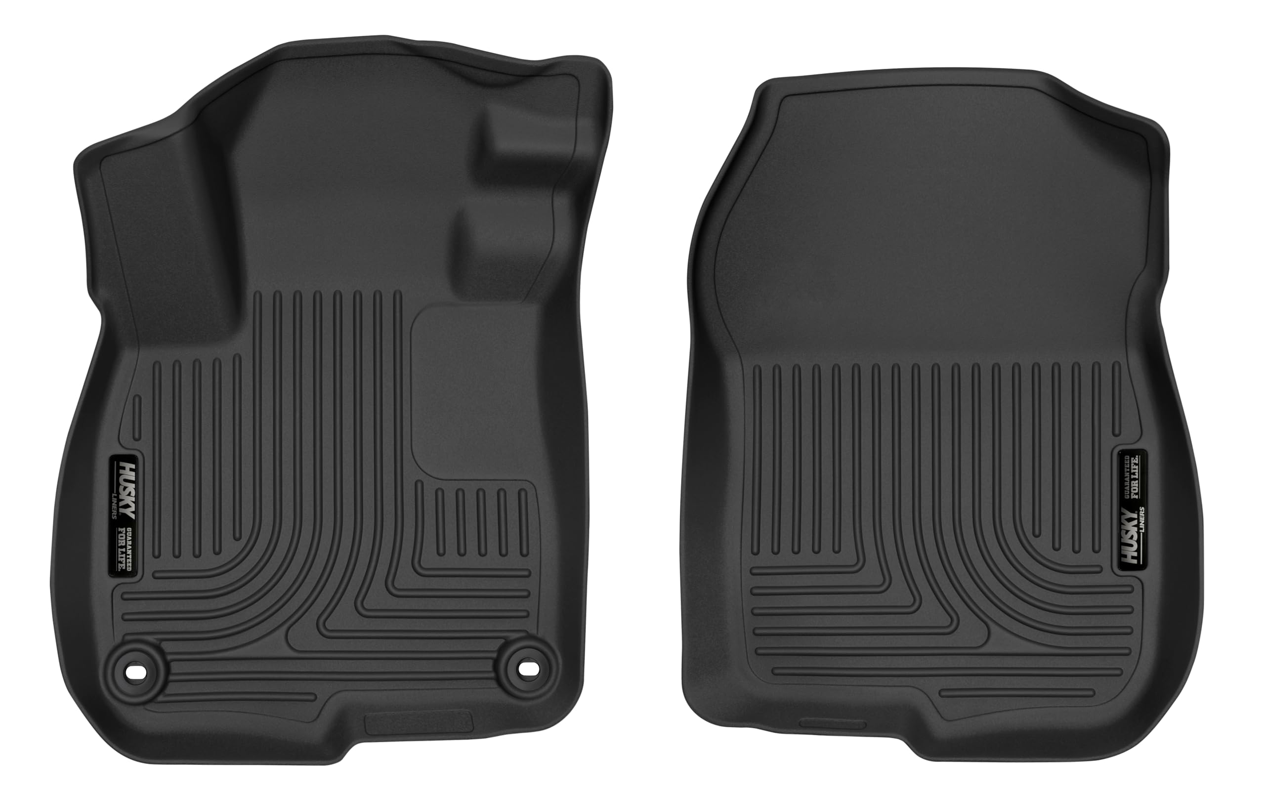 Husky Liners X-act Contour Floor Mats | 2017 - 2022 Honda CR-V Fits | Front Row, 2-pc Black - 52291