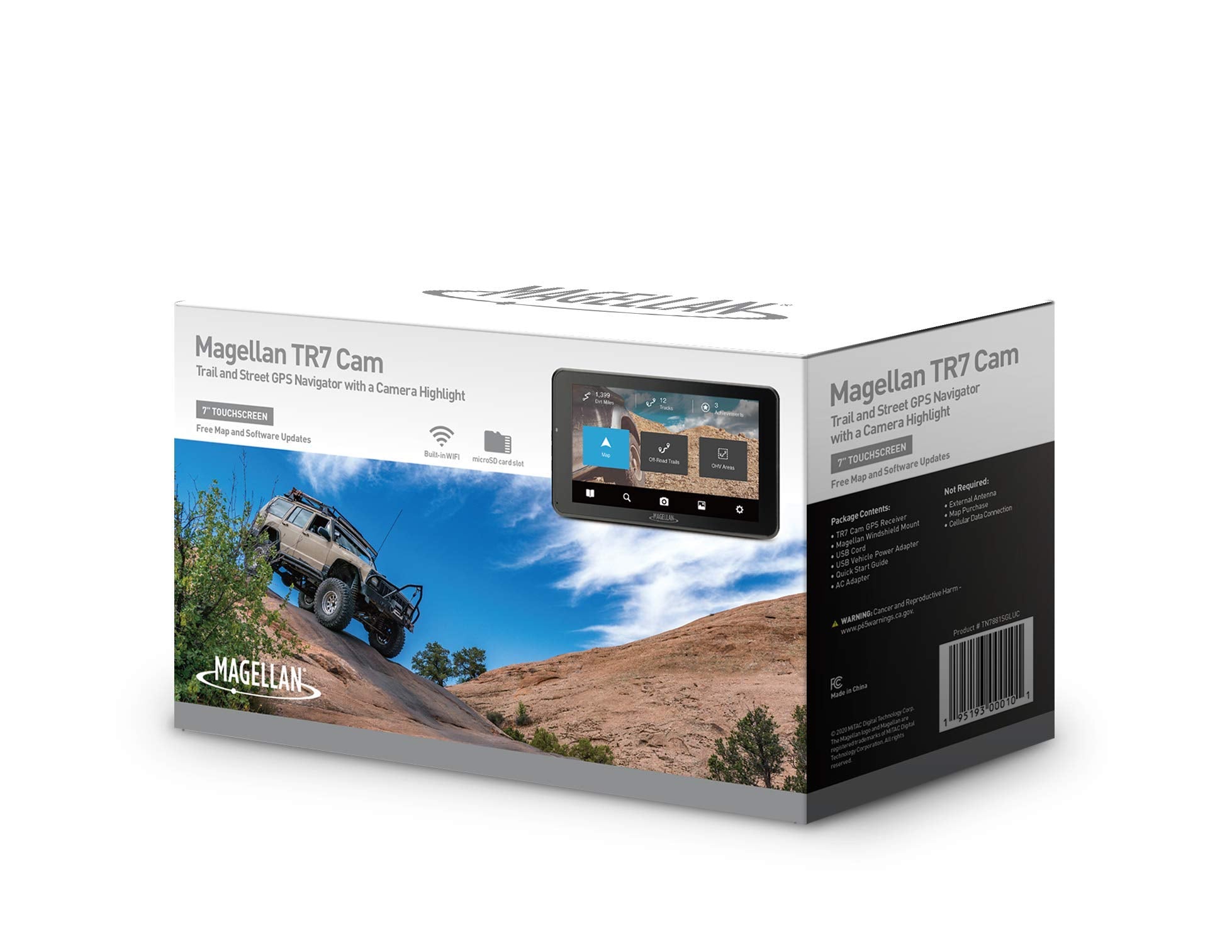 TR7 Trail and Street GPS Navigator with A Camera Magellan TN7881SGLUC