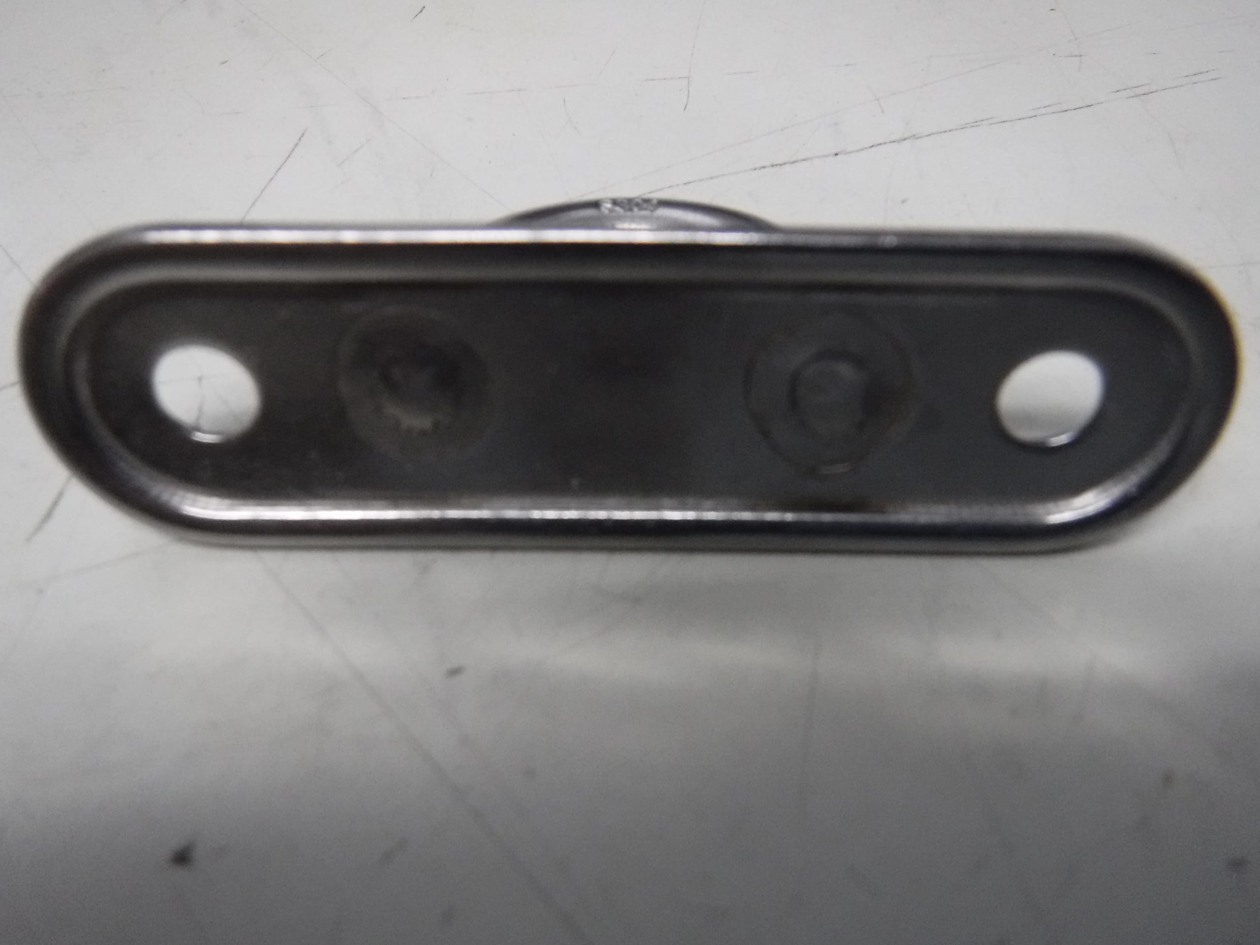 Sea Dog Line 897021 Sea Dog Stainless Oblong Eye Plate 2-3, Silver, 089702-1
