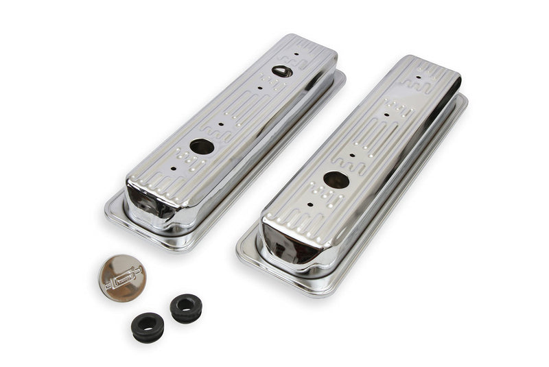 Chrome Plated Mr. Gasket 9415 Valve Cover