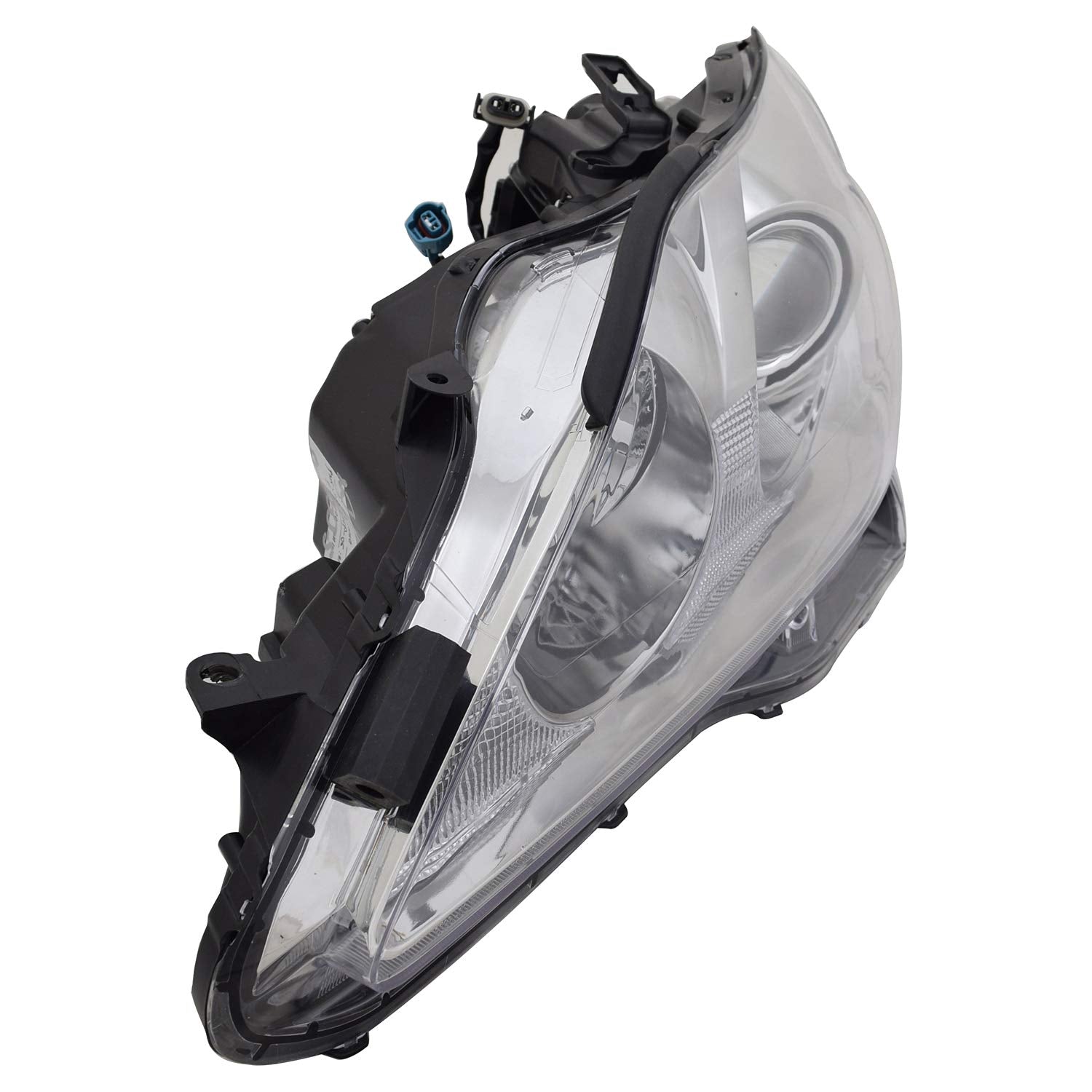 Left TYC Headlight Assembly Compatible with 2011-2013 Lexus IS250