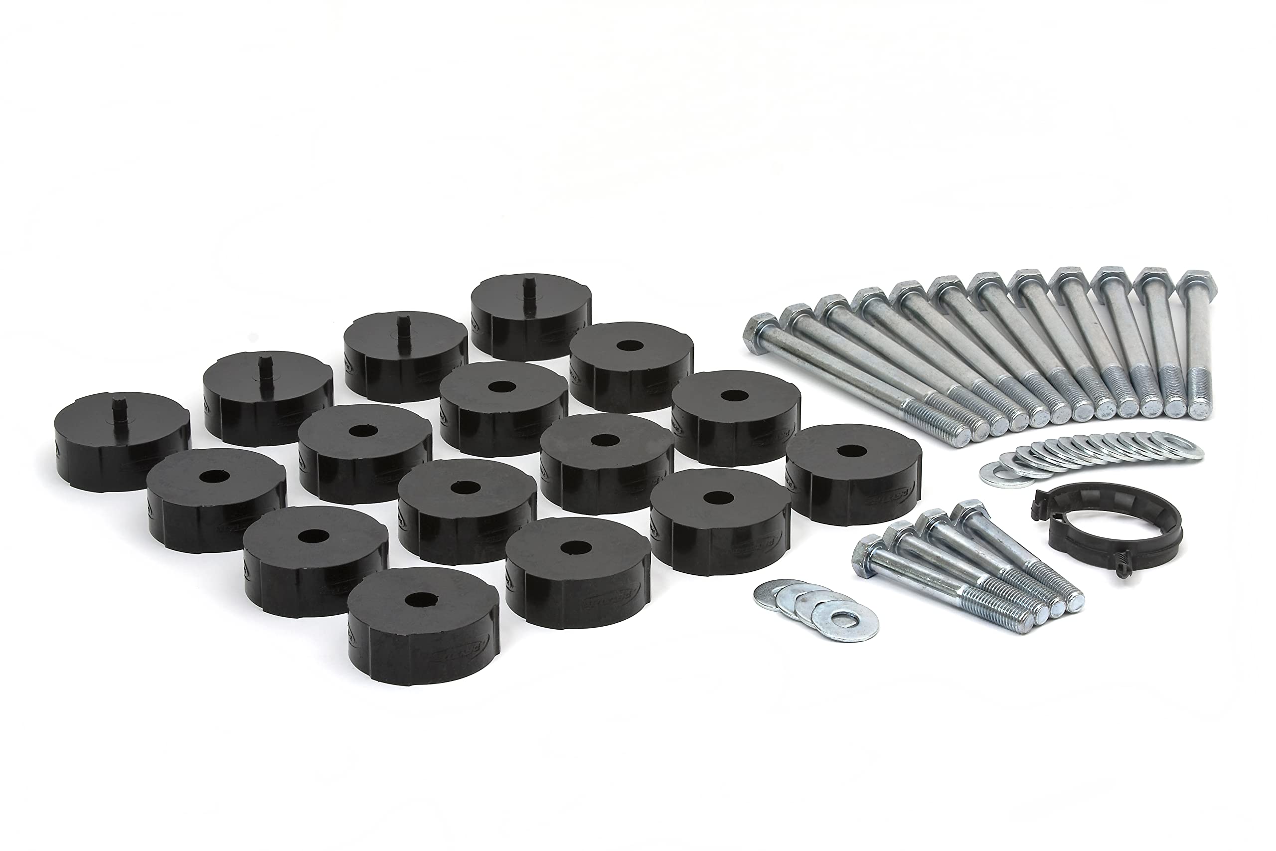 Body Lift Kit Daystar 1" (Replaces Factory Mounts, Includes All Hardware) Compatible with/Replacement for 2004-2009 Hummer H3