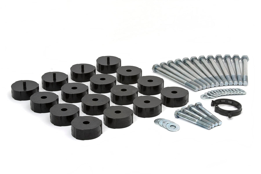 Body Lift Kit Daystar 1" (Replaces Factory Mounts, Includes All Hardware) Compatible with/Replacement for 2004-2009 Hummer H3