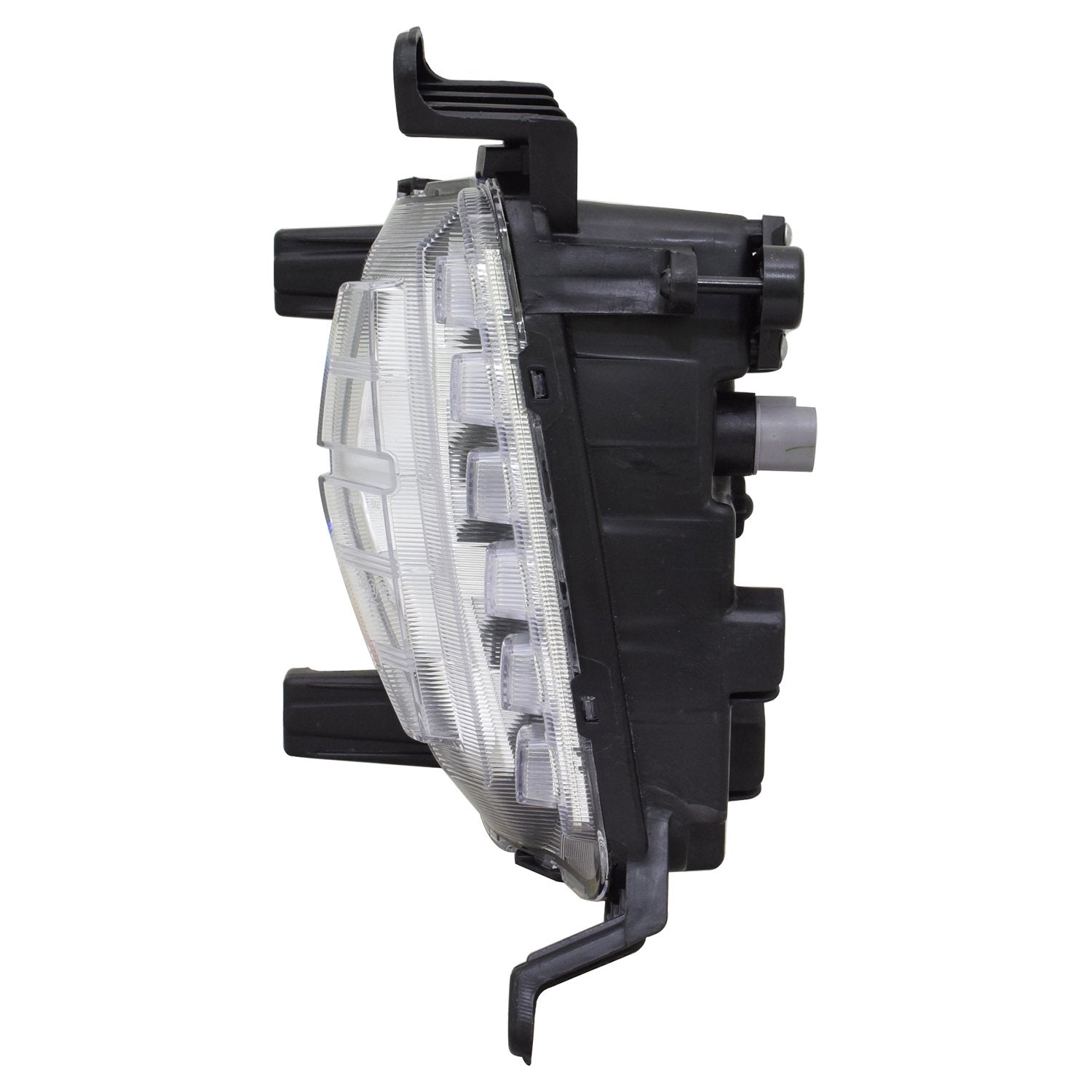 Left TYC Fog Light Assembly Compatible with 2017-2019 Hyundai Santa Fe