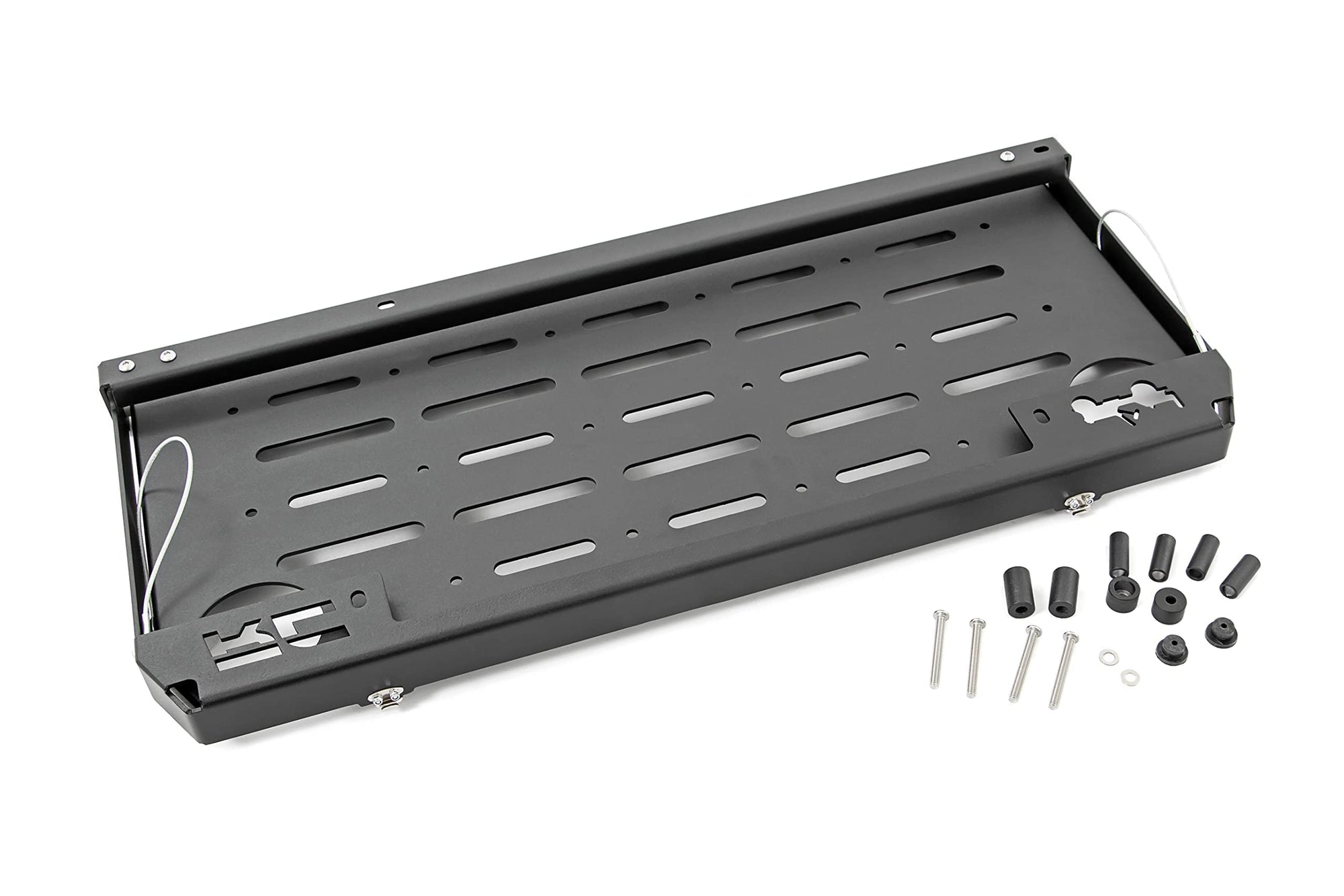 Folding Rear Tailgate Table Rough Country for Jeep Wrangler JL/Unlimited (2018-2024)
