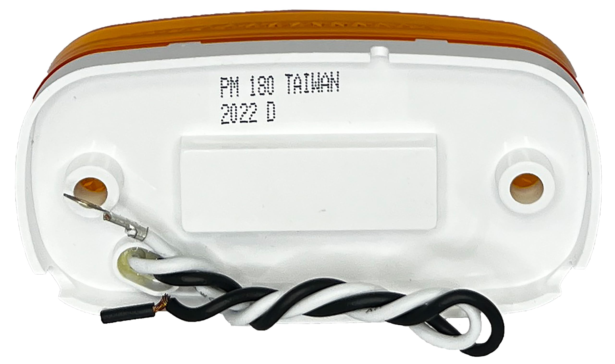 Amber Oblong RV Designer L901 Reflex LED Marker/Clearance Light, P2, 4.13″ x 2.0″