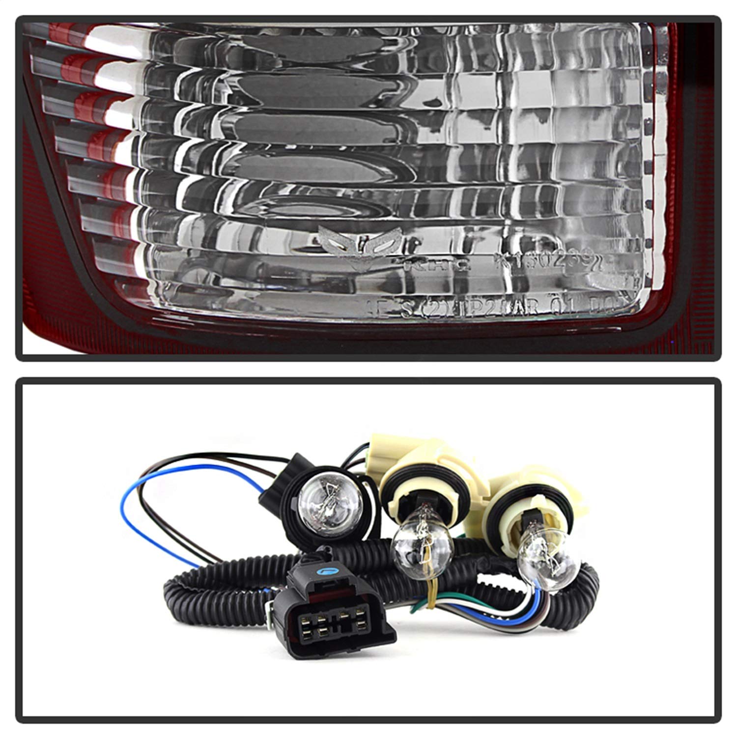 Chevy Avalanche Xtune ALT-JH-CAVA02-OE-RSM Tail Light