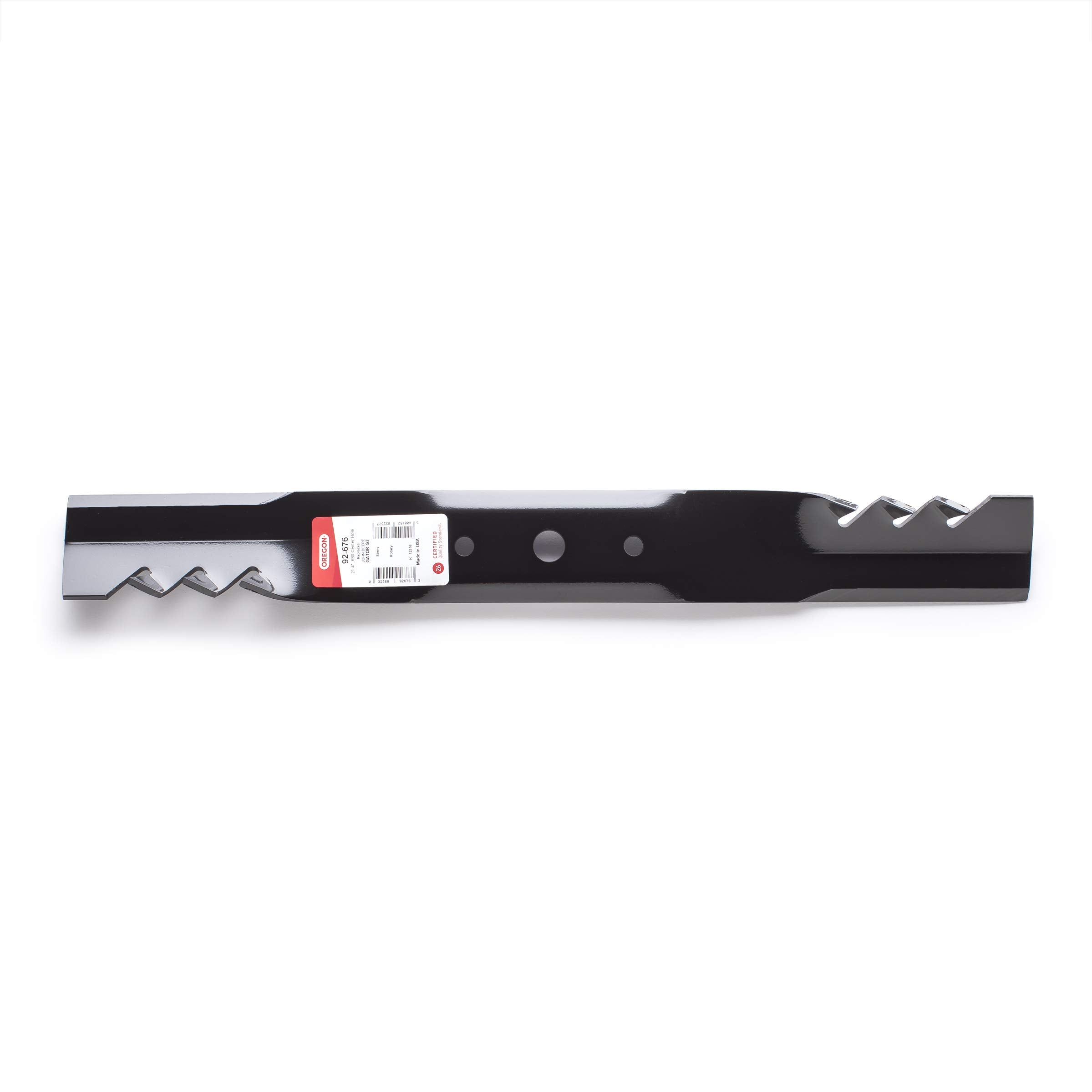 Oregon Gator G3 92-676 Lawn Mower Blade, 21-3/8-Inch, Replaces Sunbelt, Arnold, John Deere and More