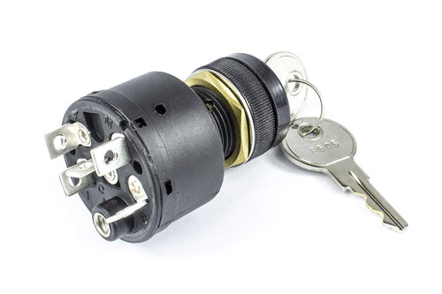 Moeller 053345-10 Marine Ignition Starter Switch, Push to Choke, 20A, 12V DC