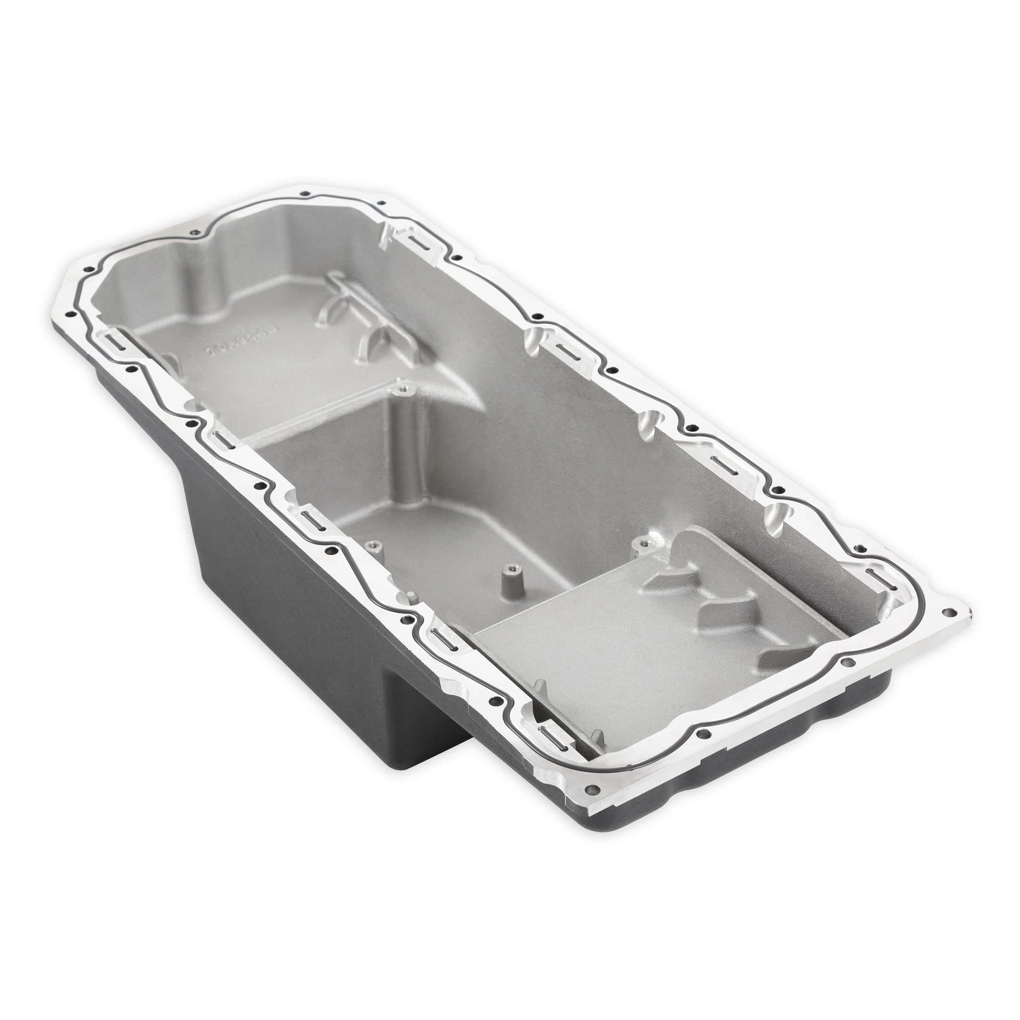 302-64BK Holley Gen III Hemi Engine Swap Oil Pan - Mid Sump - Hellcat - Black