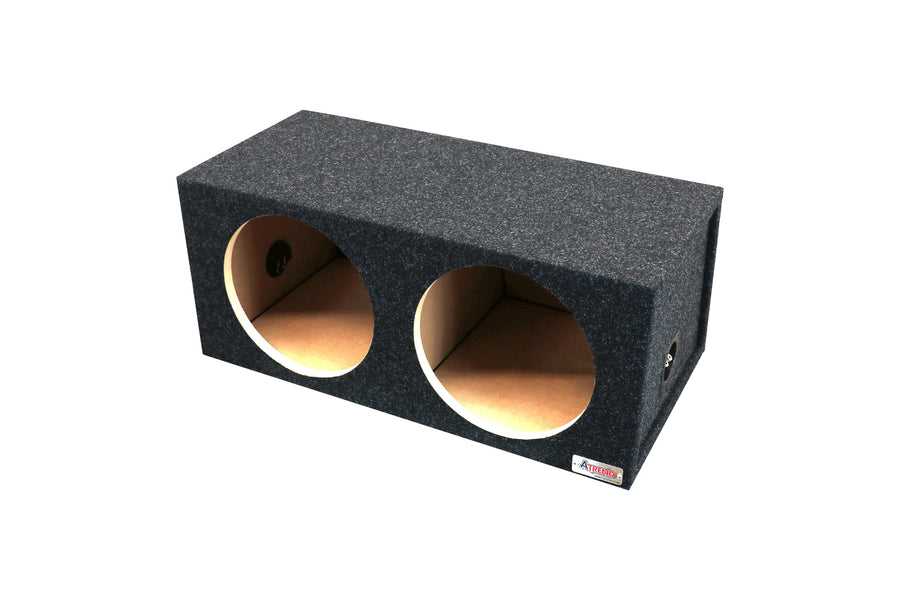 Atrend 12DM 12” Hatchback Style Medium/Wedge Shaped/Dual Sealed Subwoofer/Speaker Enclosure. Made in USA