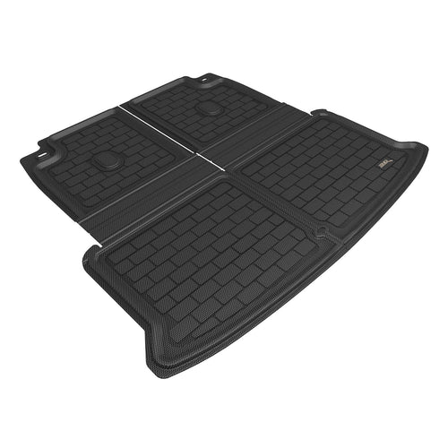 3D MAXpider Kagu Custom Fit Cargo Liner (Black) Compatible with Lexus TX 2024-2026 Manual - Behind 3rd Row Seatback Protecter & Cargo Liner