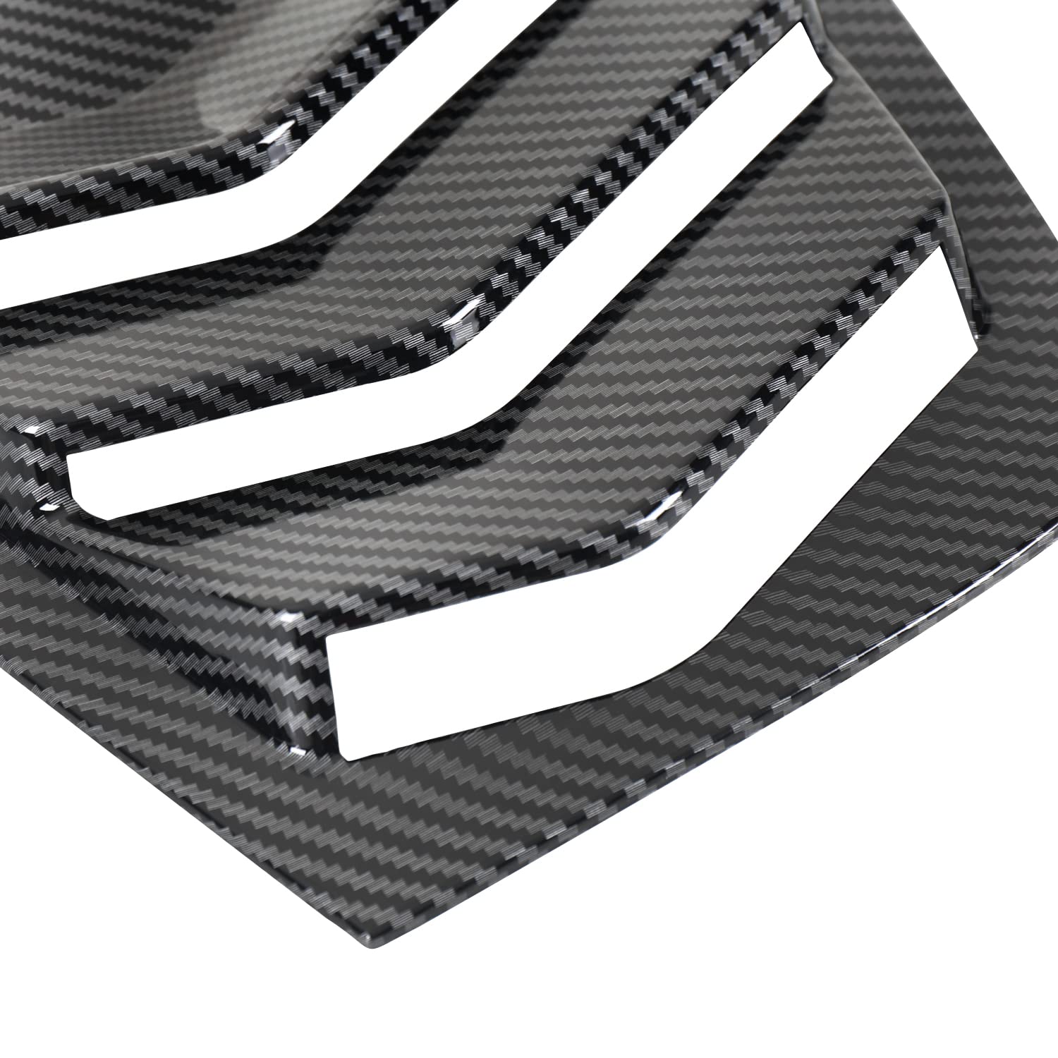Quarter Vent Style Side Window Louvers Cover Spec-D Tuning Compatible with Dodge Charger 2011-2021