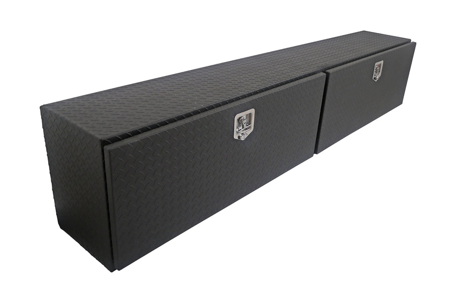 Dee Zee Black-Tread DZ67TB Aluminum Topsider Tool Box - 96"