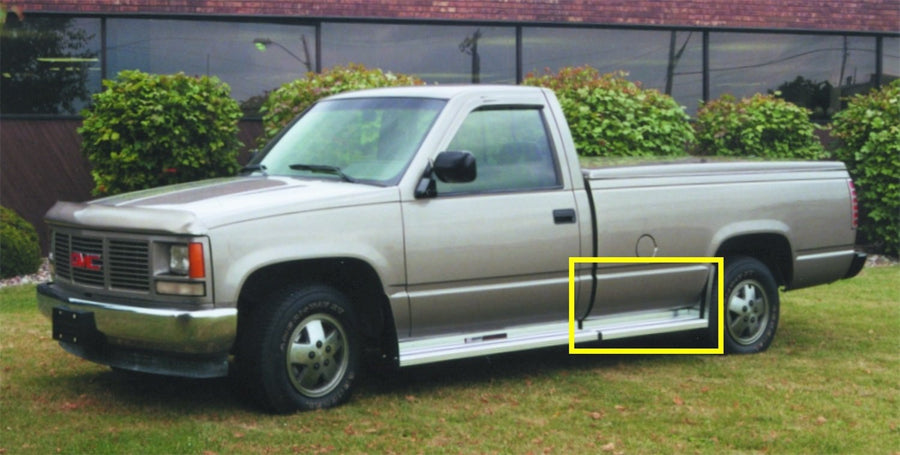 Owens Products ClassicPro Series OC7036EX Extruded 2in. Box Running Boards