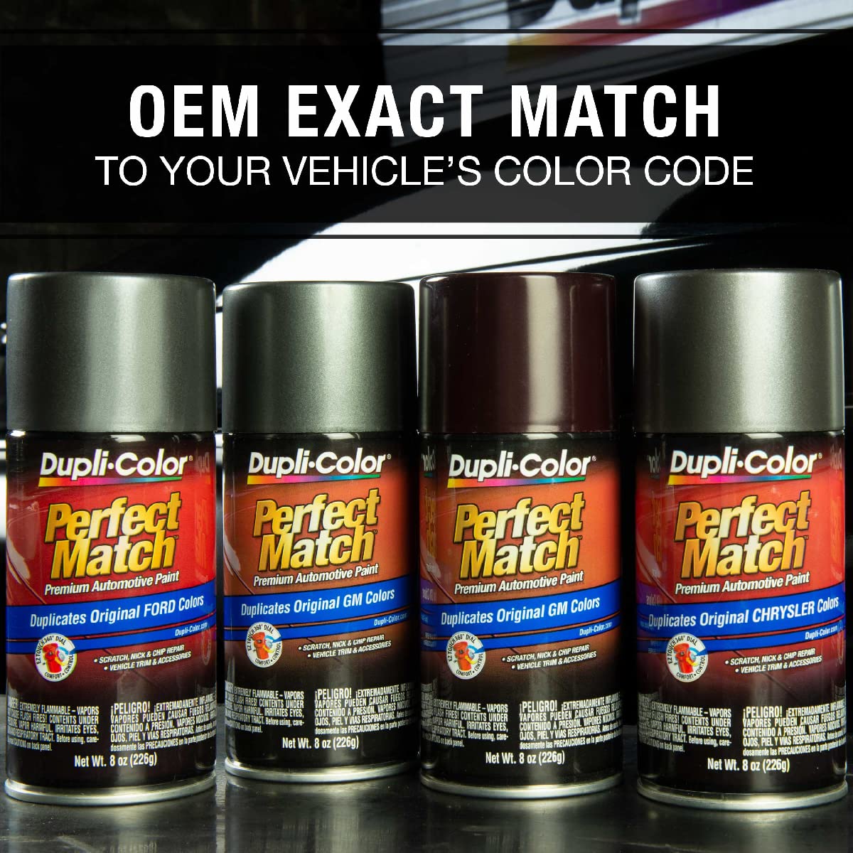 Perfect Match Dupli-Color EBTY15977 Automotive Spray Paint – Toyota Classic Green Pearl, 6P2 – 8 oz. Aerosol Can