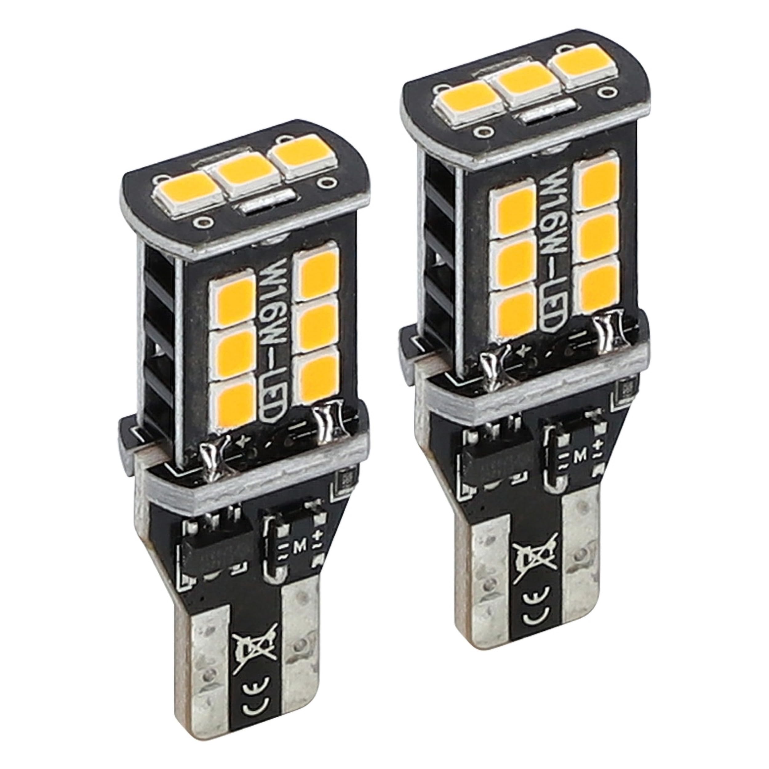 Heise T15 Integrated Internal Canbus System Amber Replacement Bulb