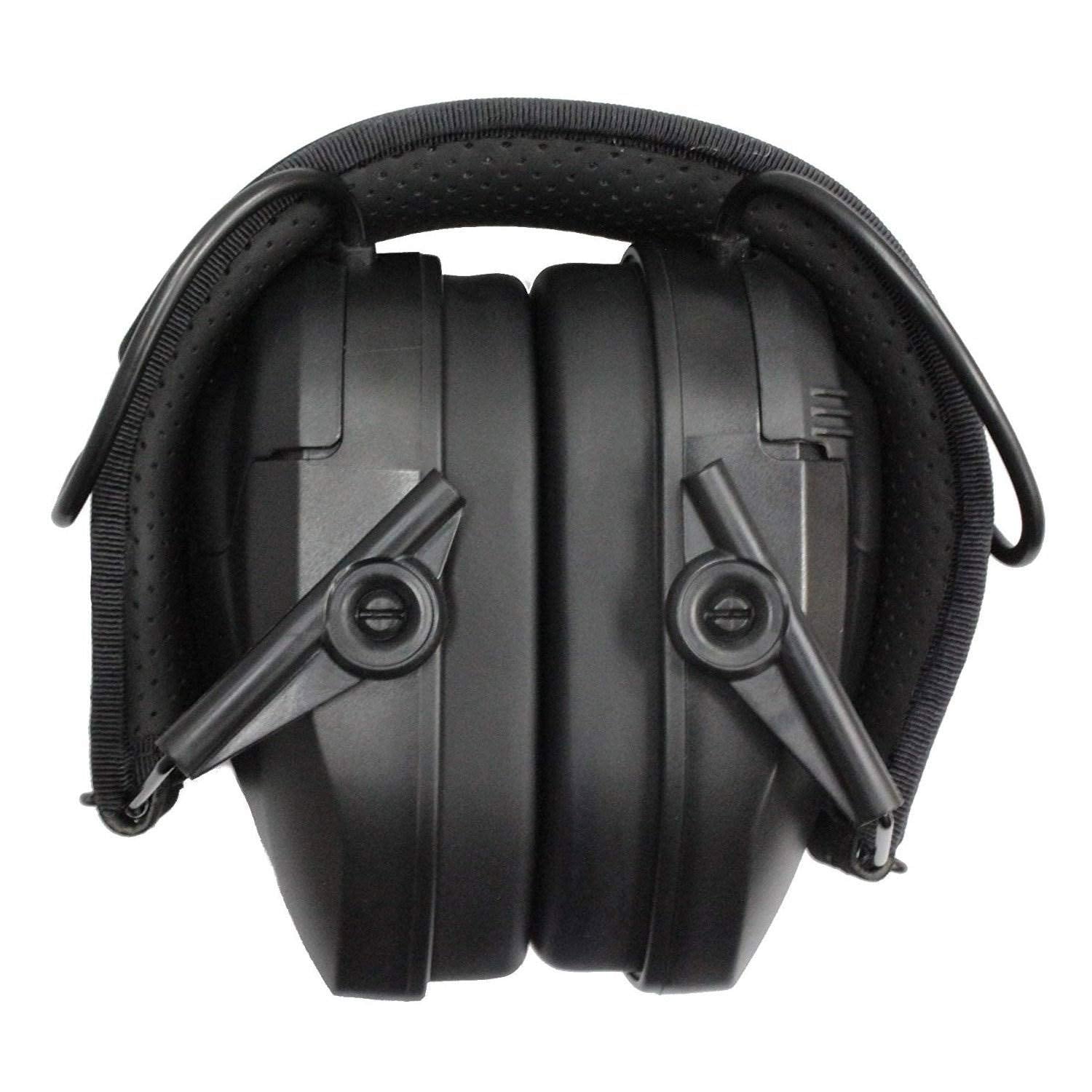 Walker's 23dB NRR Compact Electronic Youth/Women's Noise-Canceling Hunting Gun Range Shooting Hearing Protection Muff, 2 AAA Batteries Included