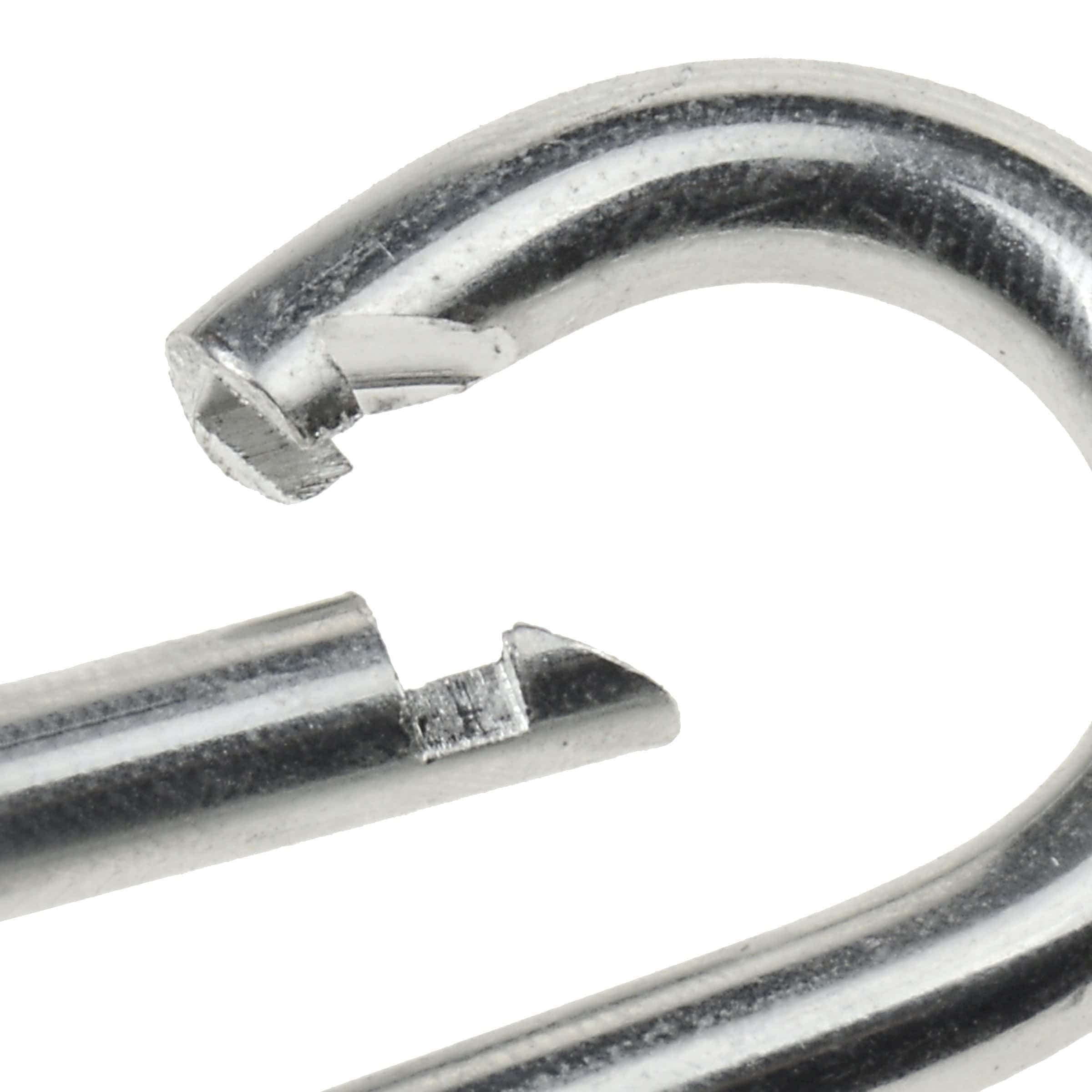 Safety Spring Hook T-H Marine, 3 1/8", Silver