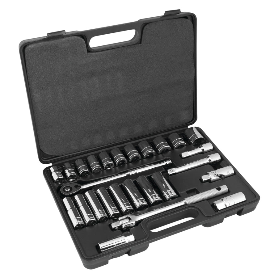 1/2-Inch Drive Performance Tool MET Socket Set, 26-Piece, 1-Pack