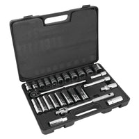 1/2-Inch Drive Performance Tool MET Socket Set, 26-Piece, 1-Pack