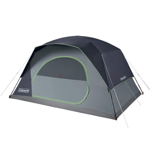 Coleman Camping Tent Skydome with 5 Minute Setup, 2/4/6/8 Person Weatherproof Tent with Rainfly & Carry Bag, 20% More Headroom Than Traditional Canopies
