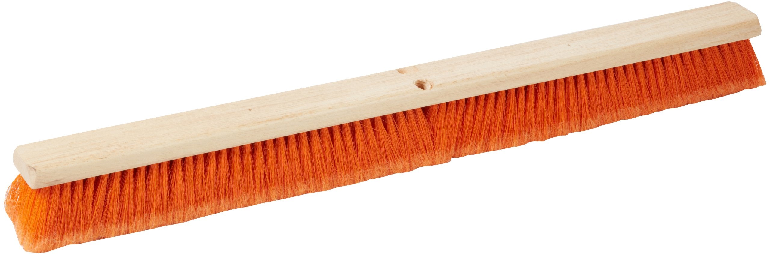 Flo-Pac SPARTA Flagged Sweep Floor Broom for Cleaning, 36 Inches, Orange