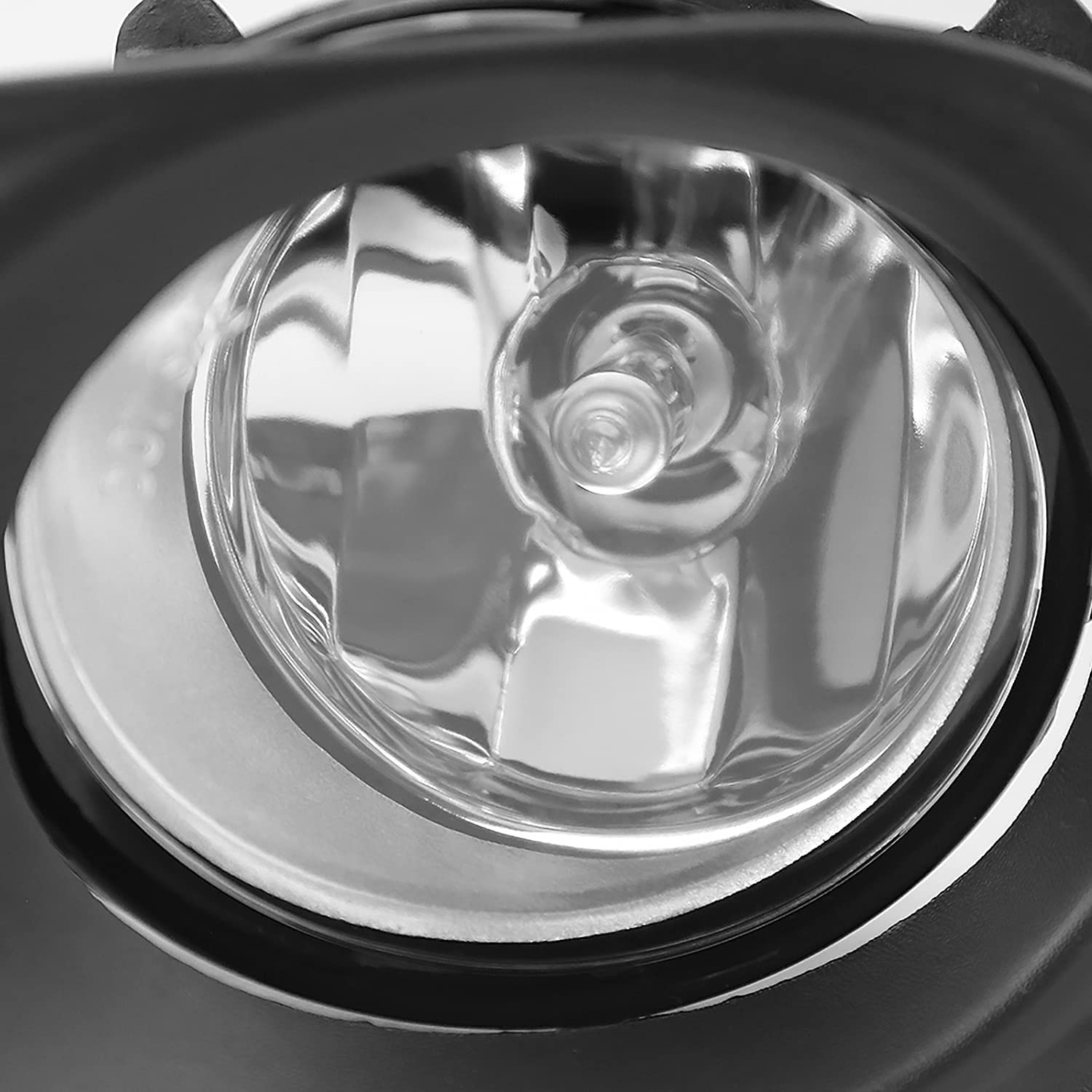 Fog Lights SPEC-D TUNING + H11 Bulbs + Switch Compatible with 2012-2014 Nissan Versa 4Dr, L+R Pair Assembly