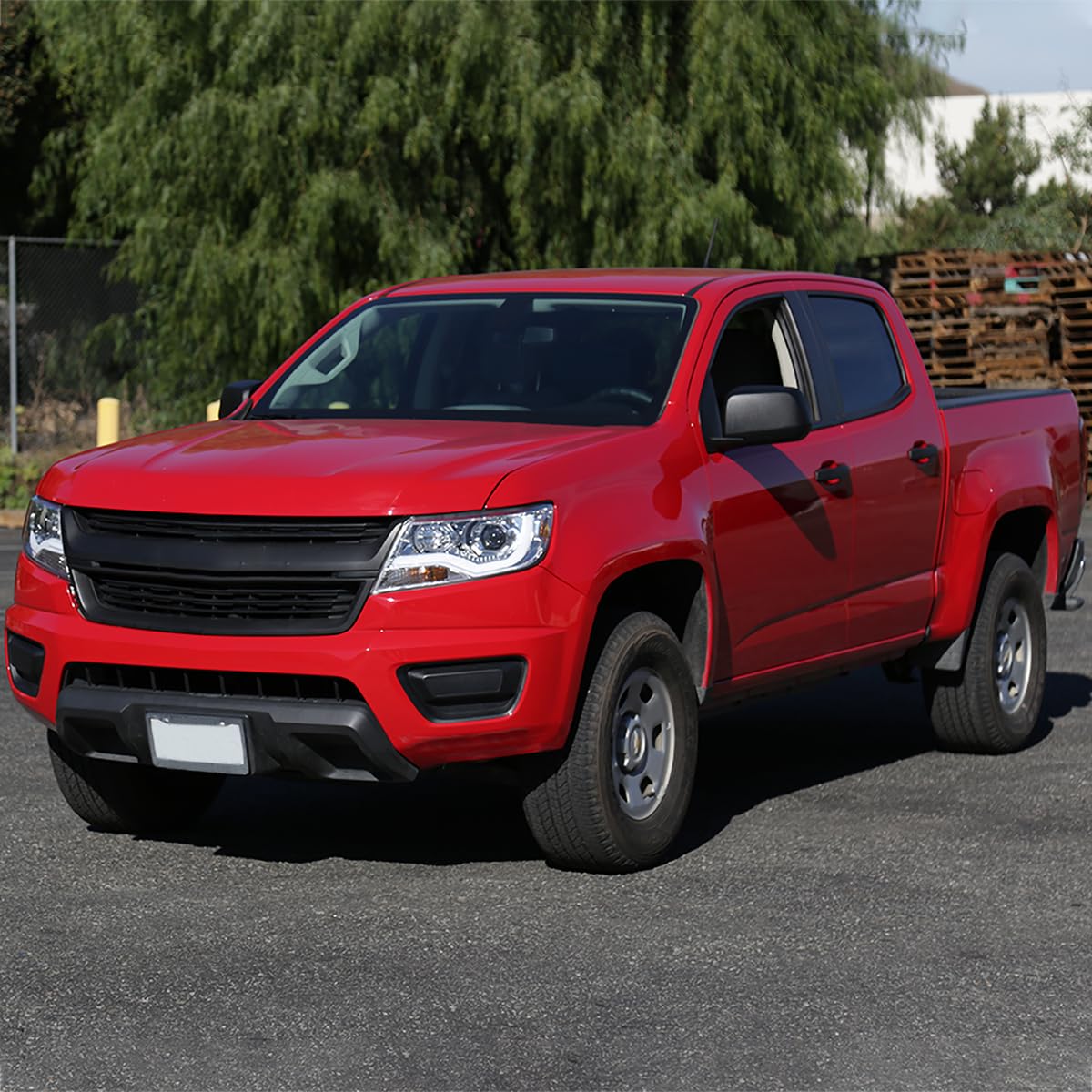 LED Light Bar Projector Headlights SPEC-D TUNING Compatible with 2015-2022 Chevy Colorado, Left + Right Pair Headlamps Assembly