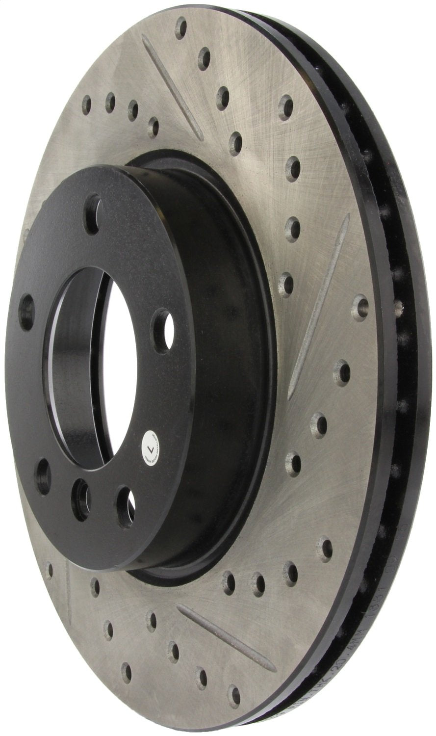 Sport Drilled/Slotted Brake Rotor StopTech 127.34029L (Front Left), 1 Pack