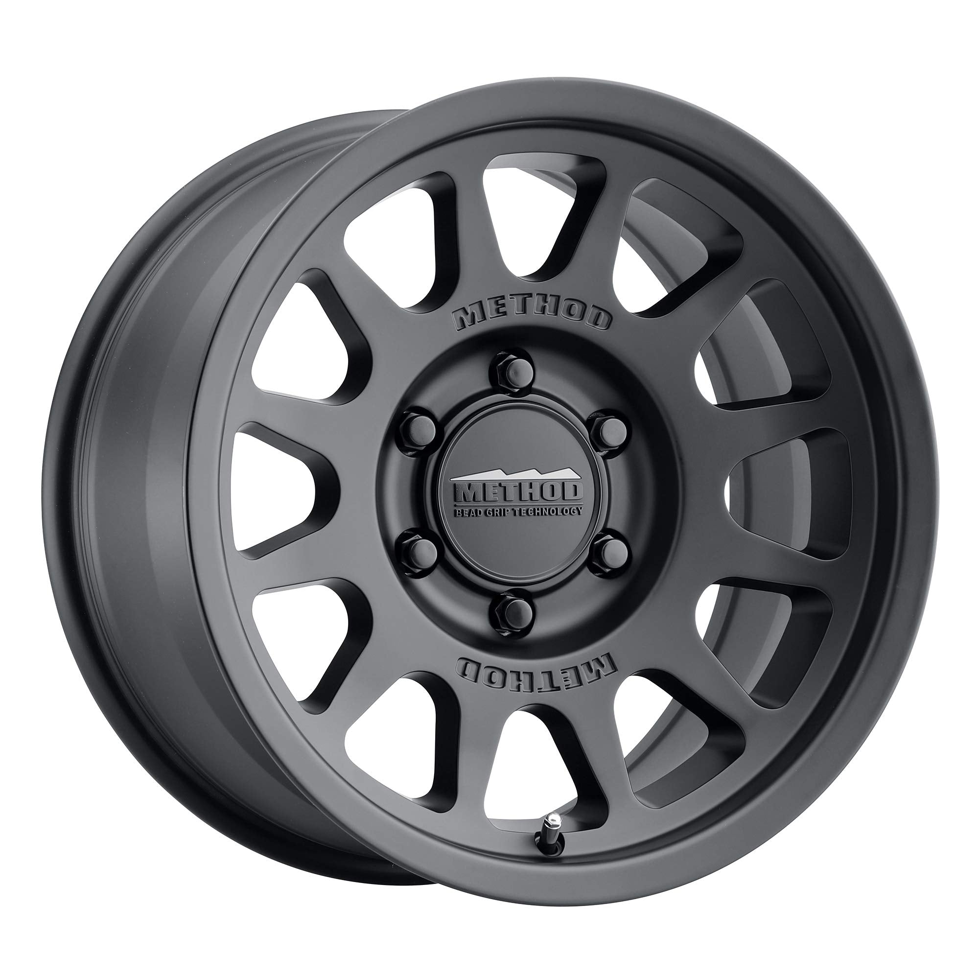 703 Method Race Wheels Matte Black 17x7.5" 6x130", 50mm offset 4.75" Backspace, MR70377563550