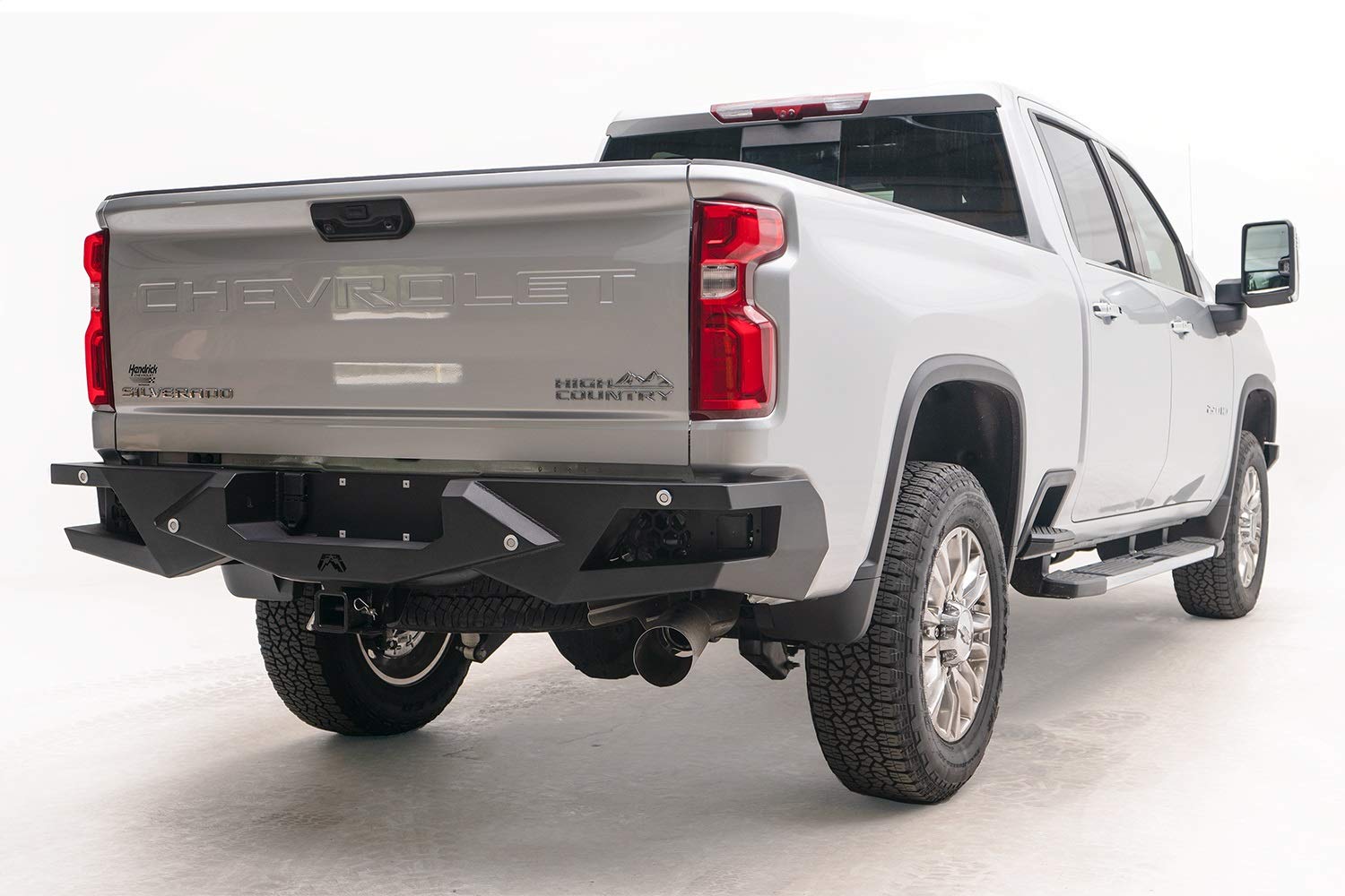 Fab Fours Vengeance CH20-E4951-B Full Width Raw Rear HD Bumper