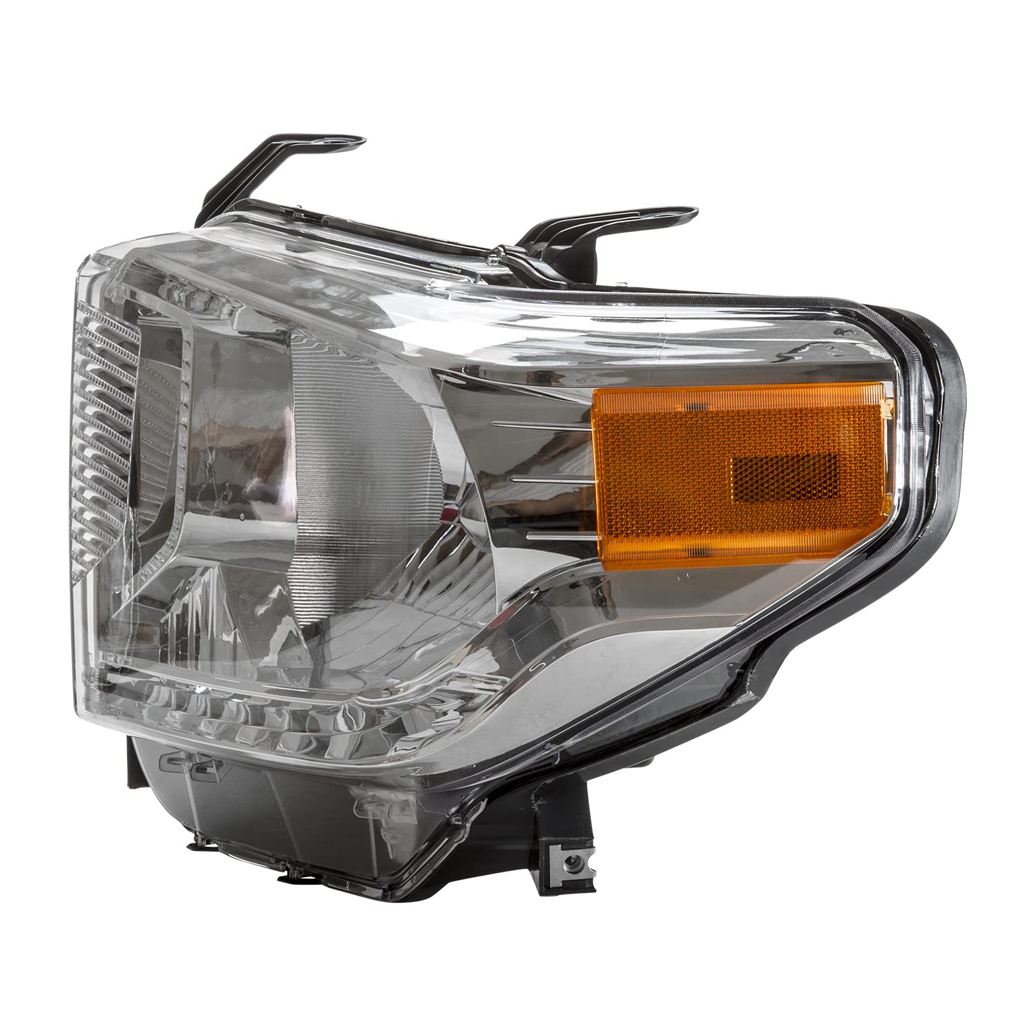 Left TYC Headlight Assembly Compatible with 2014-2015 Toyota Tundra