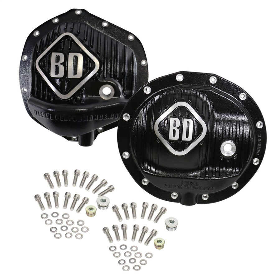 Differential Cover Pack Front Aa 12-9.25 & Rear Aa 14-11.5 Dodge Ram 2500 2014-2018 / Ram 3500 2013-2018 Bd Diesel