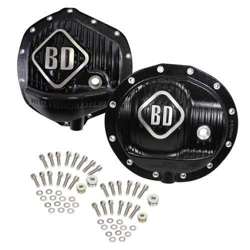 Differential Cover Pack Front Aa 12-9.25 & Rear Aa 14-11.5 Dodge Ram 2500 2014-2018 / Ram 3500 2013-2018 Bd Diesel