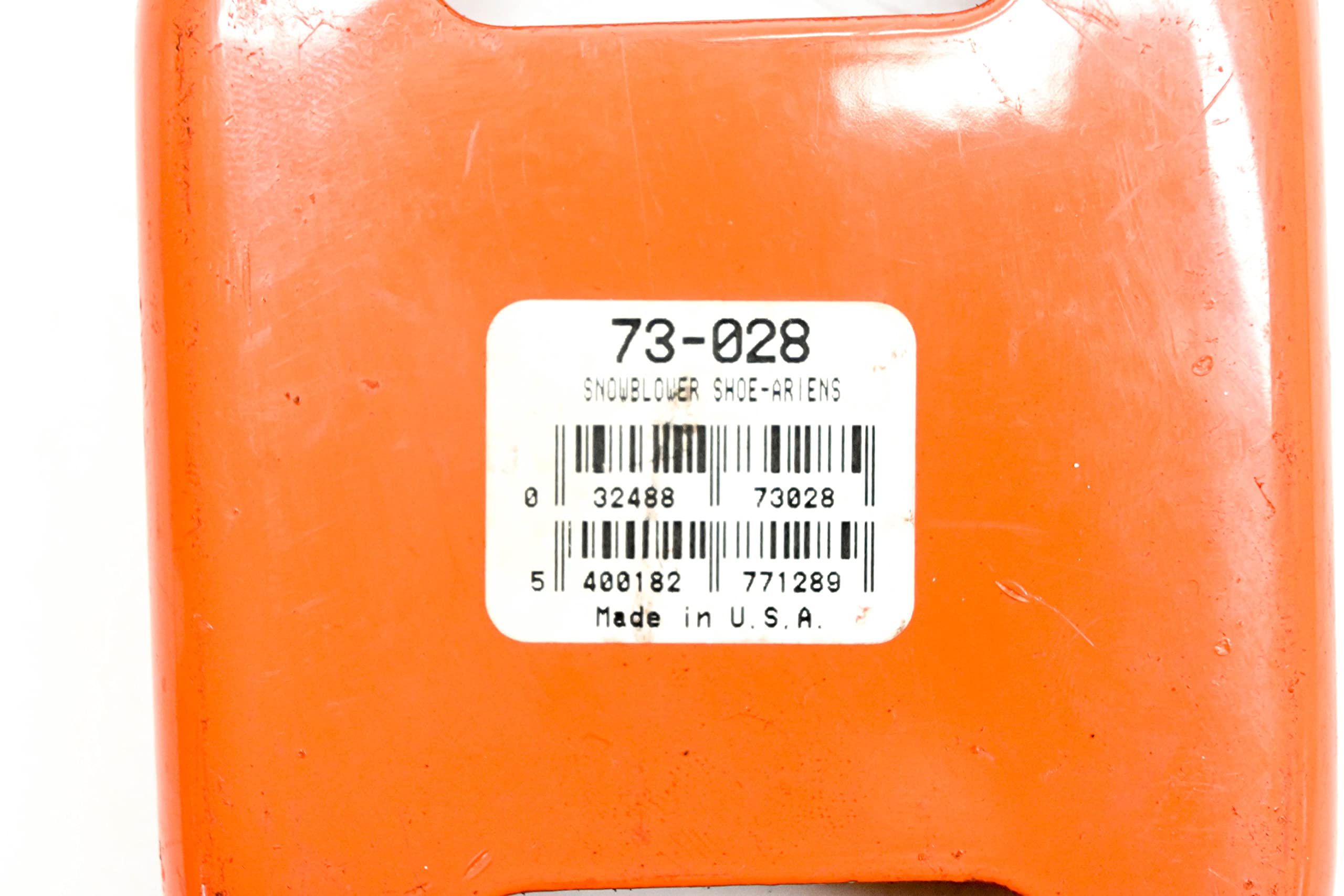 Oregon Snow Thrower Skid 73-028 Replaces Ariens 24599 And John Deere M124413