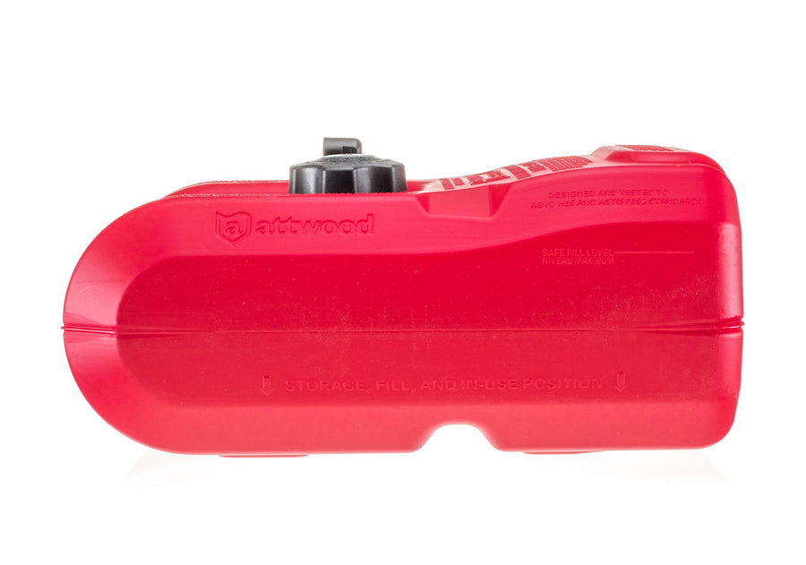 3-Gallon Portable Marine Boat Fuel Tank attwood 8803LP2 EPA and CARB Certified