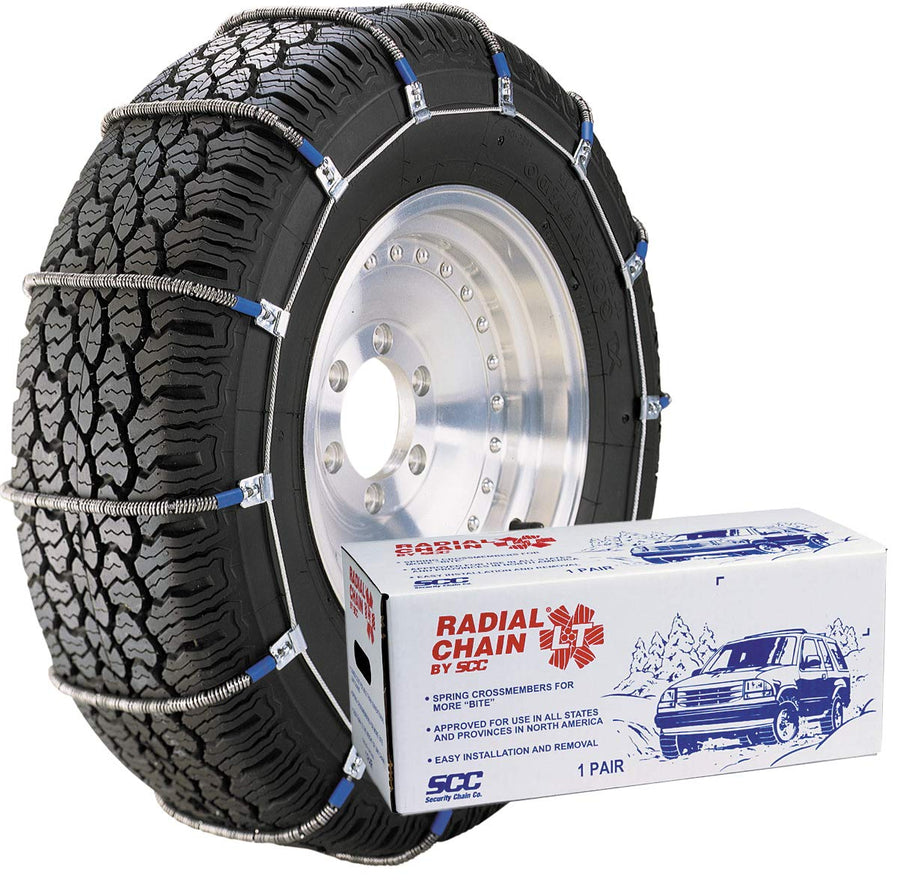 Radial Chain LT SCC TC2111MM Cable Tire Traction Chain for Light Trucks - Set of 2