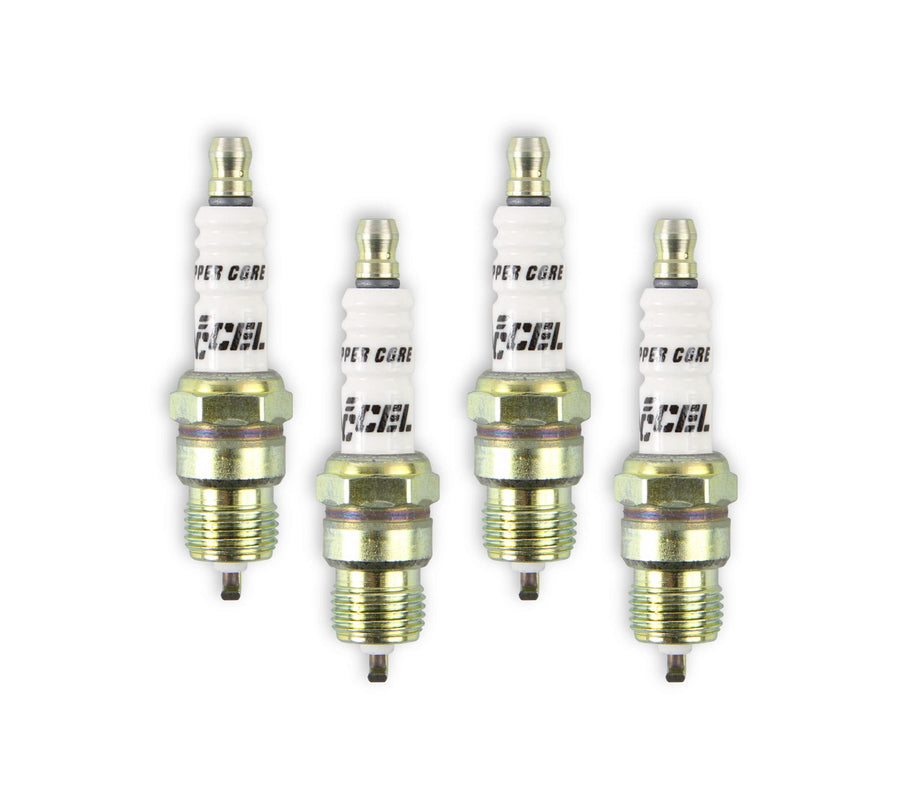 Copper Spark Plug ACCEL 0576S-4 - Shorty