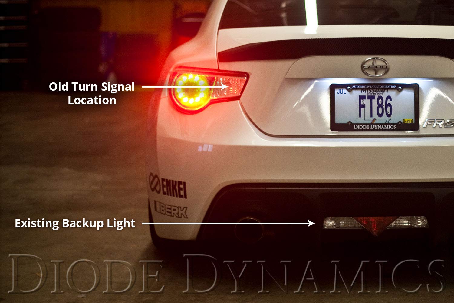 Tail as Turn FR-S/BRZ +Backup Module Pair Diode Dynamics