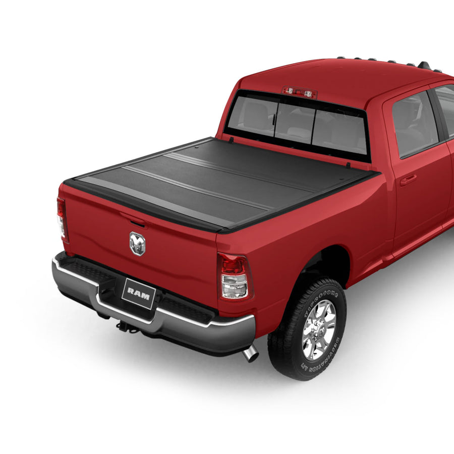 Low Profile Armordillo Hard Tri-Fold Truck Bed Cover Dodge Ram 1500 Fits 2019 2020 2021 2022 2023 2024 5.7ft (68.4") Short Bed | CoveRex TFX | 7162235