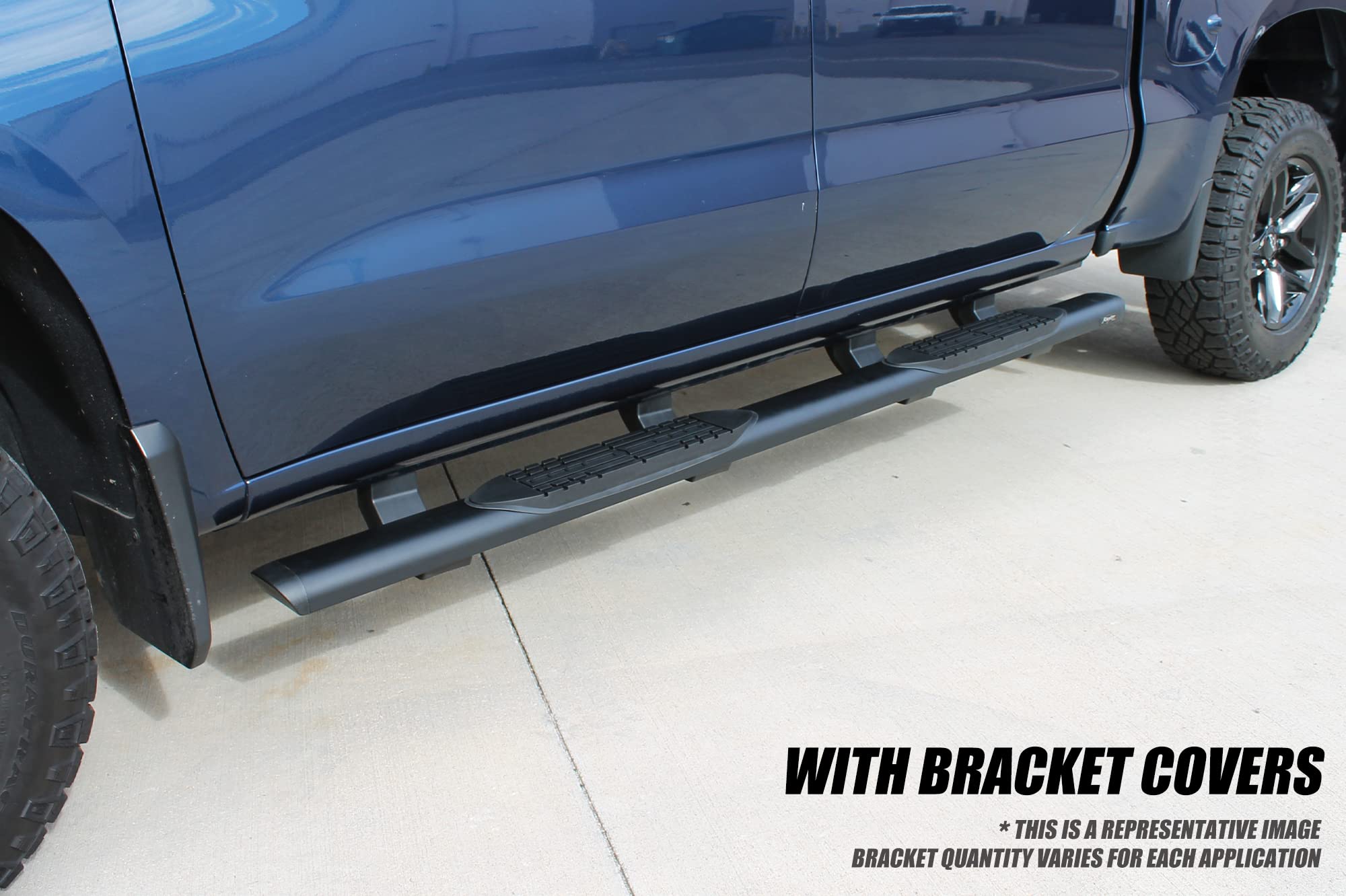 RB-BKC8: RAPTOR Series Black Thermoplastic Rubber Bracket Covers